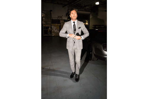 December 15 - ESPN The Magazine Landon photographs Henrik Lundqvist for ESPN
