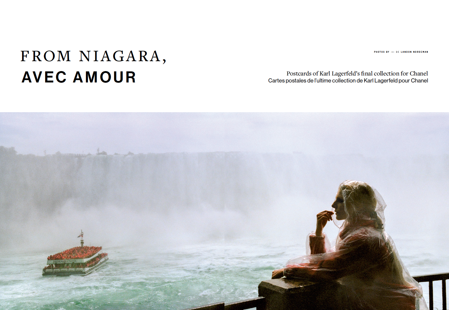 CHANEL for enRoute Magazine / Air Canada