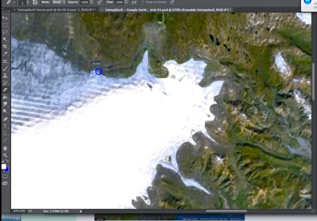 Erasing Vatnajökull