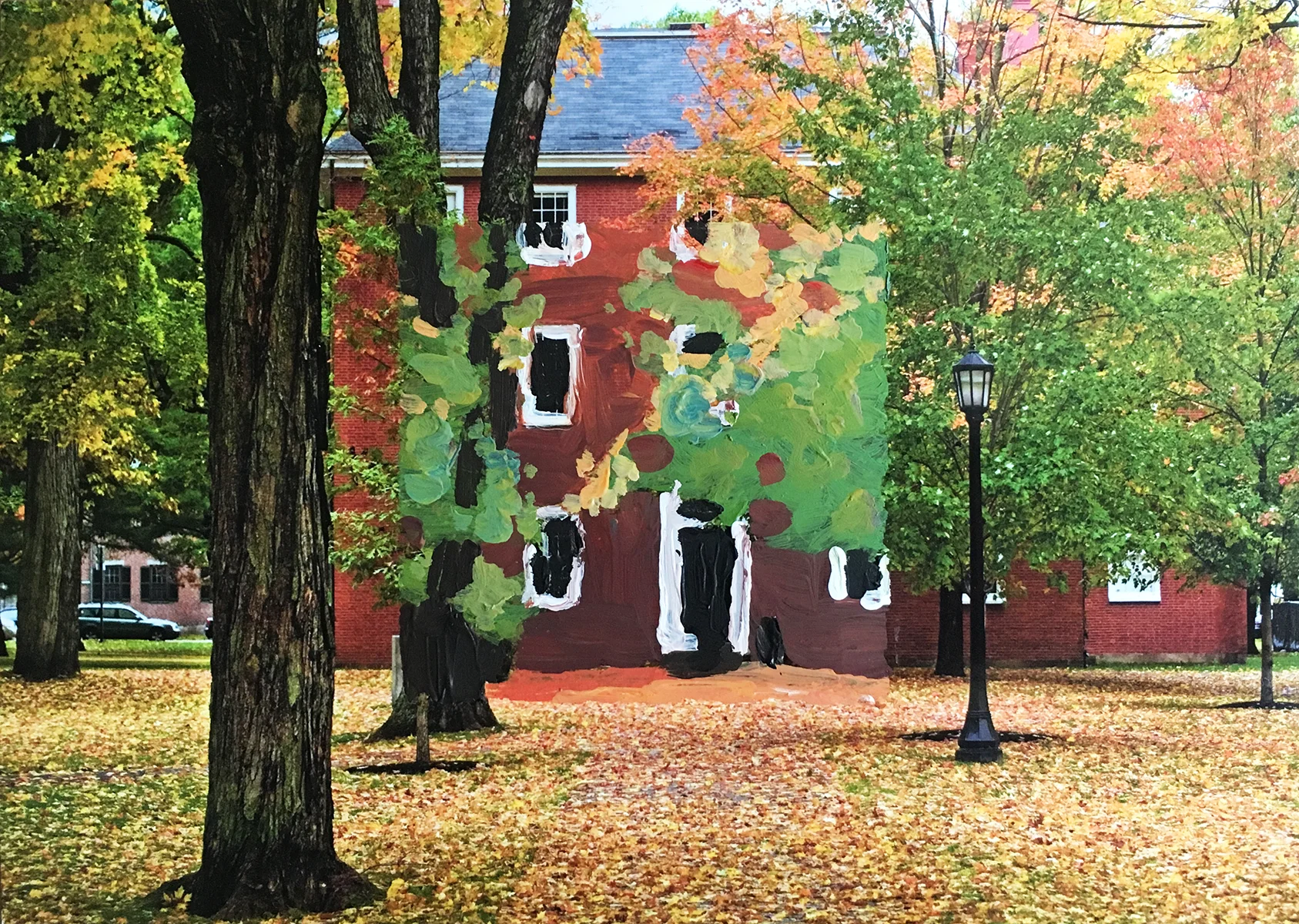 Postcards to Myself: Bowdoin Fall