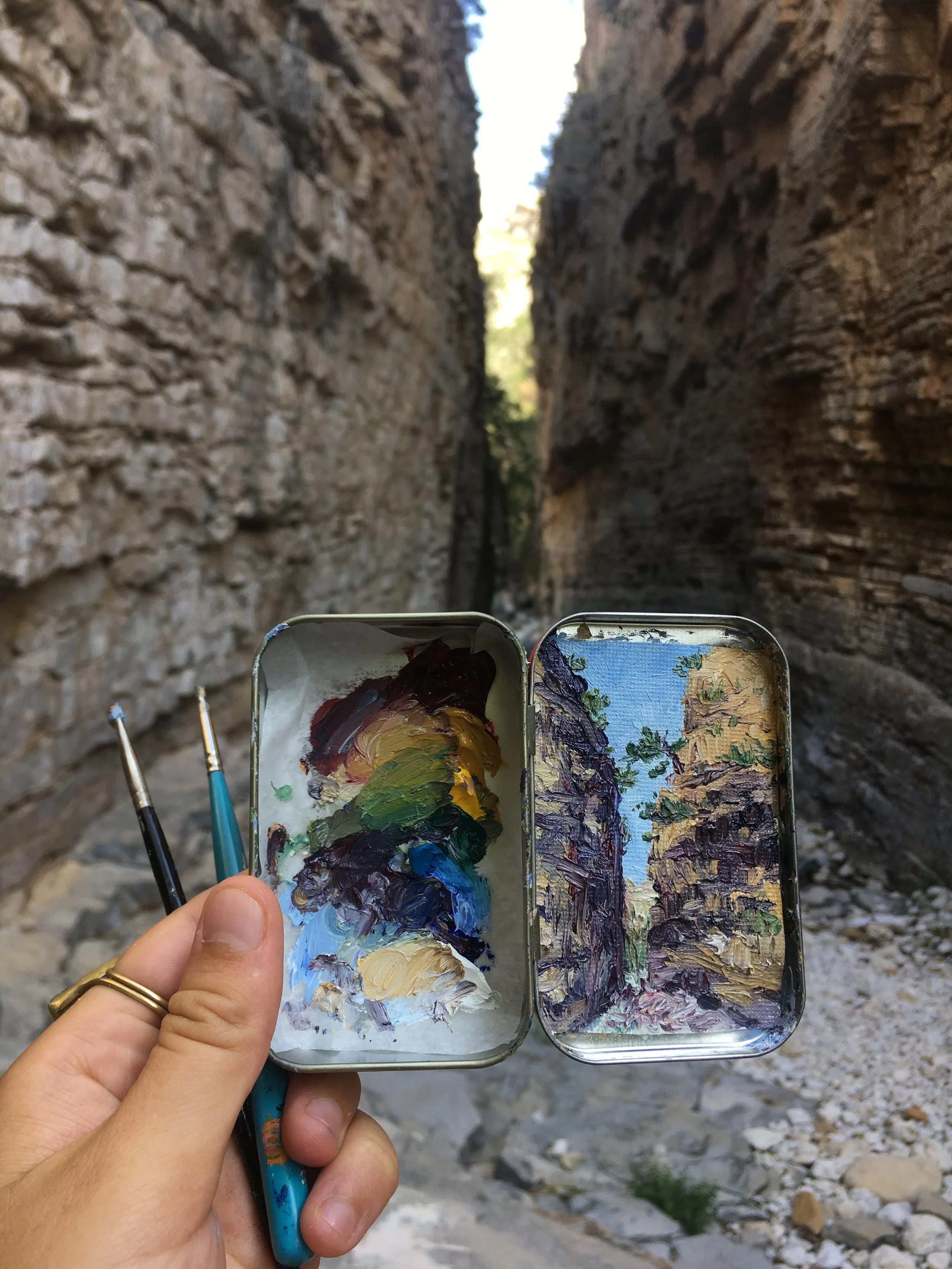 Devil's Hall Altoids painting for Jenny