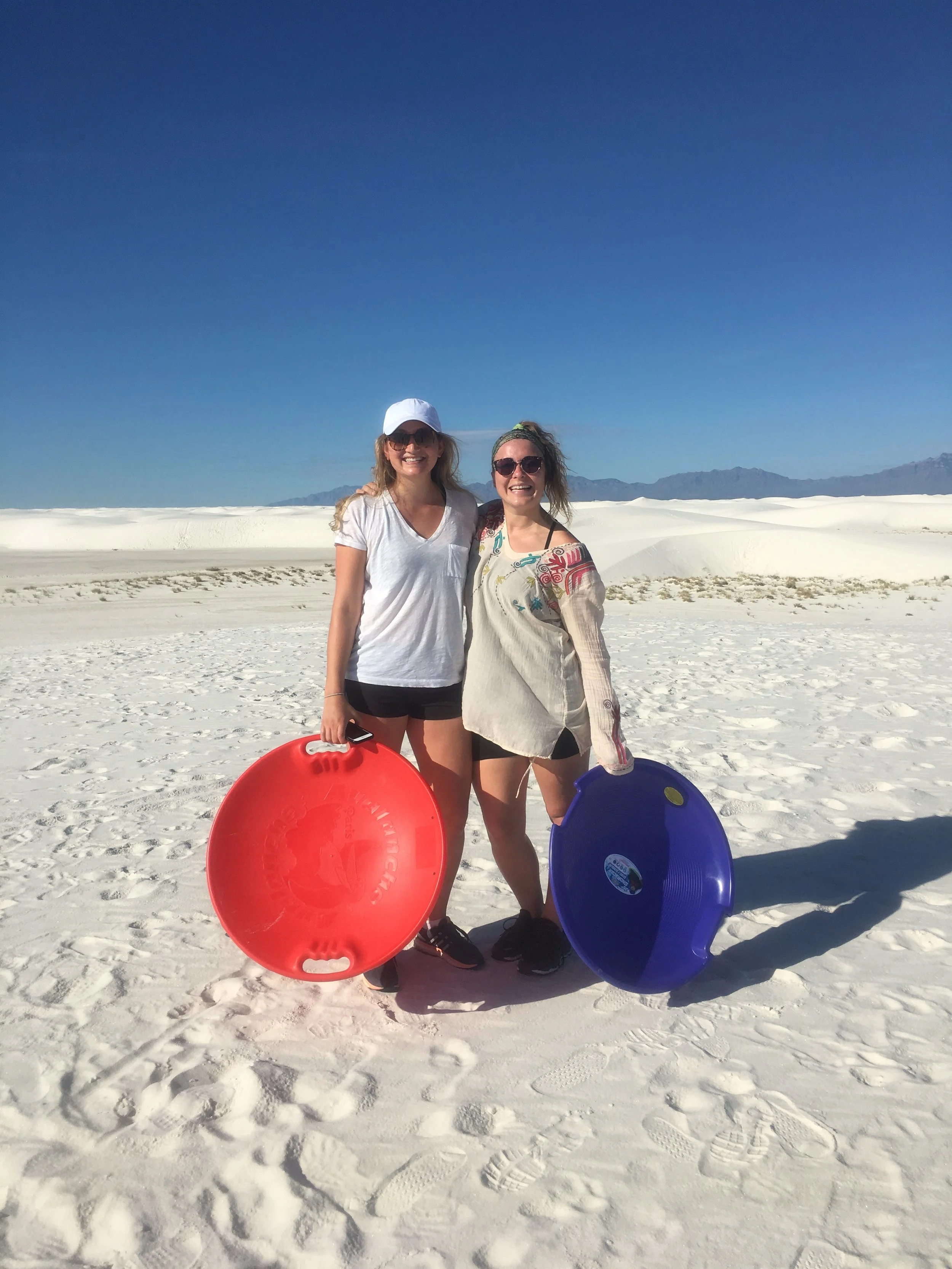 Sledding in July!