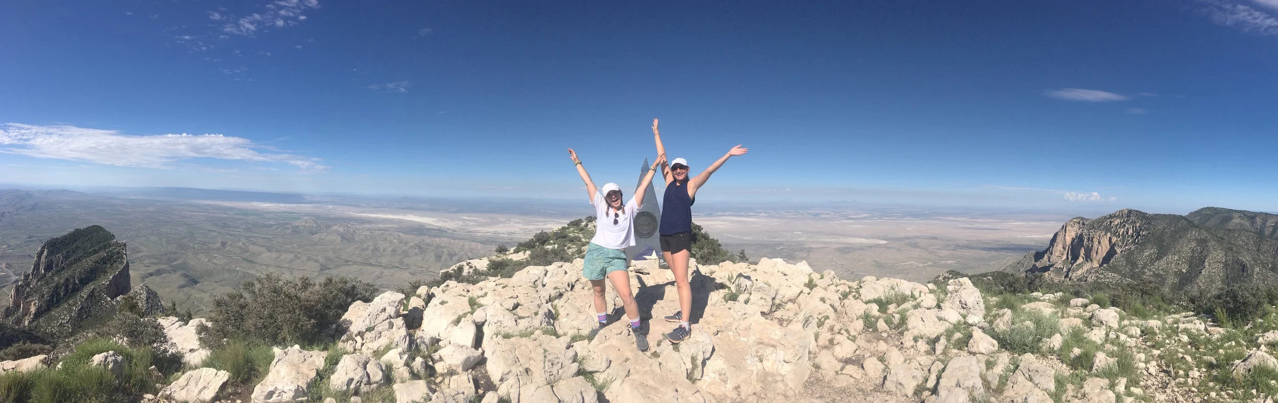 Celebrating the peak bagged!