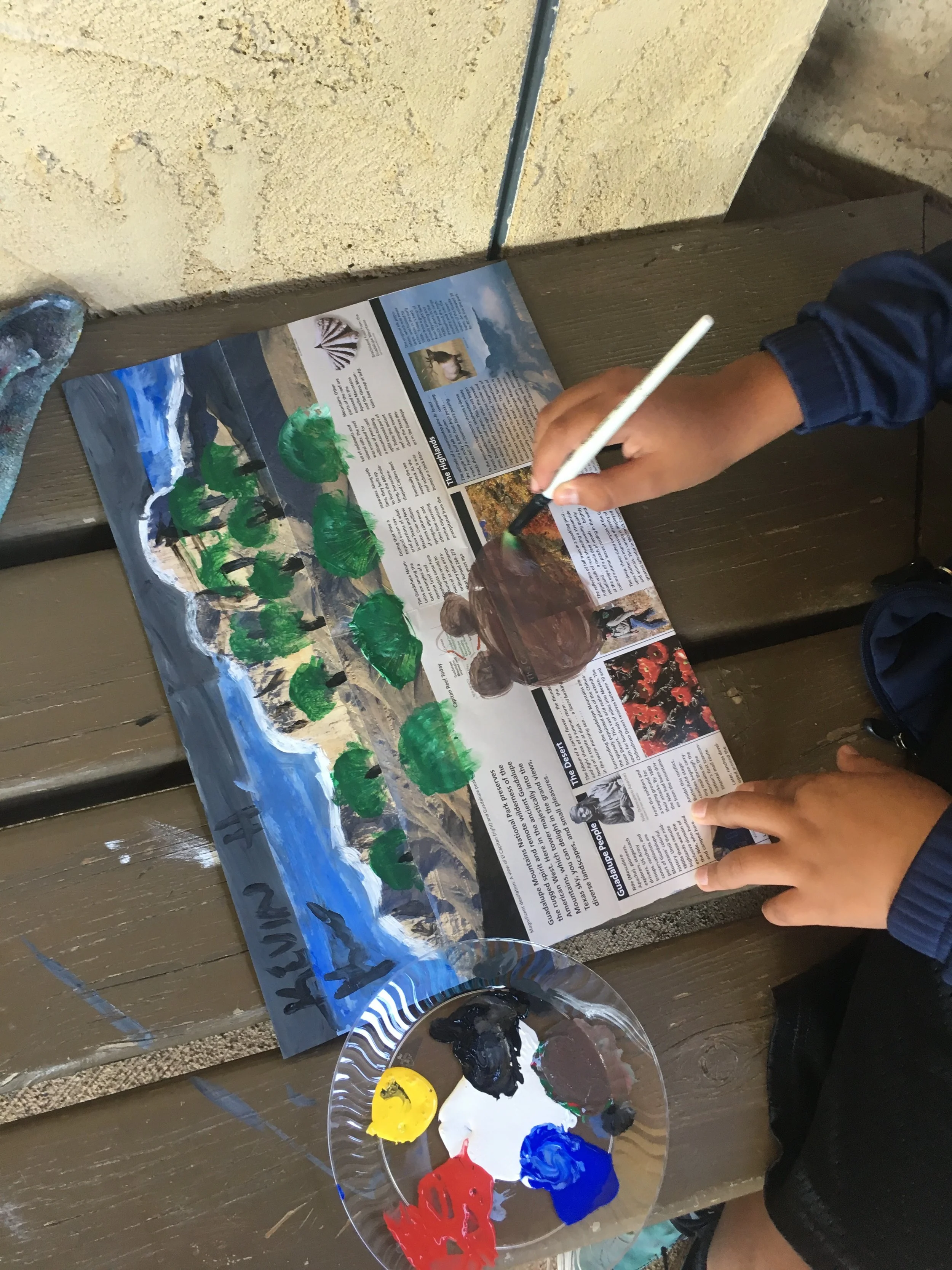 Love Kevin's addition of trees here! It totally places the viewer in the monsoon season of the summer and how it greens up the desert.