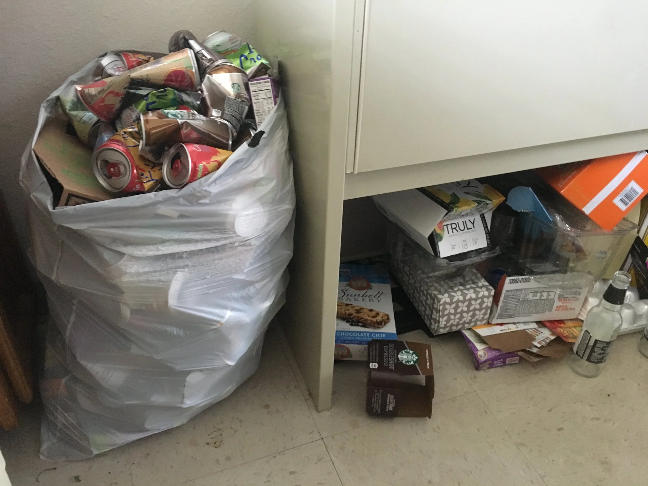 Hoarding cans, what else is new!??!