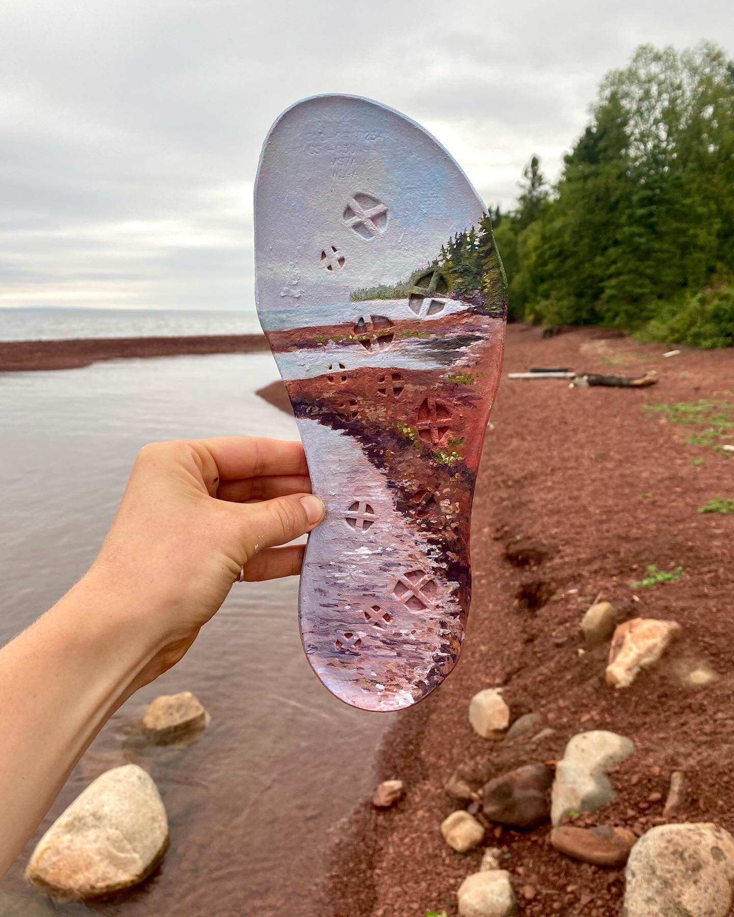 Got to paint in while backpacking in the most remote park in the lower 48 😭🥰 

📍Ojibwe Land and Waterway