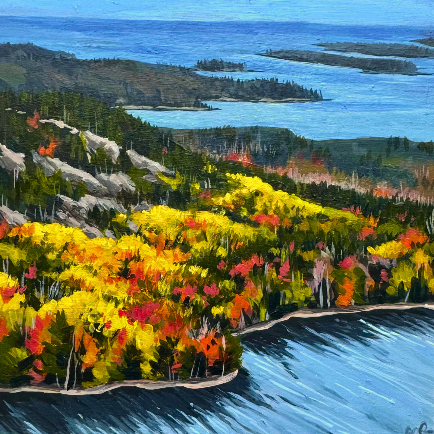 Fall Landscape Paint & Sip