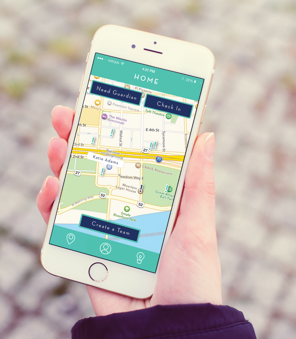 G U A R D ! A N S branding / UI / UX / app design 