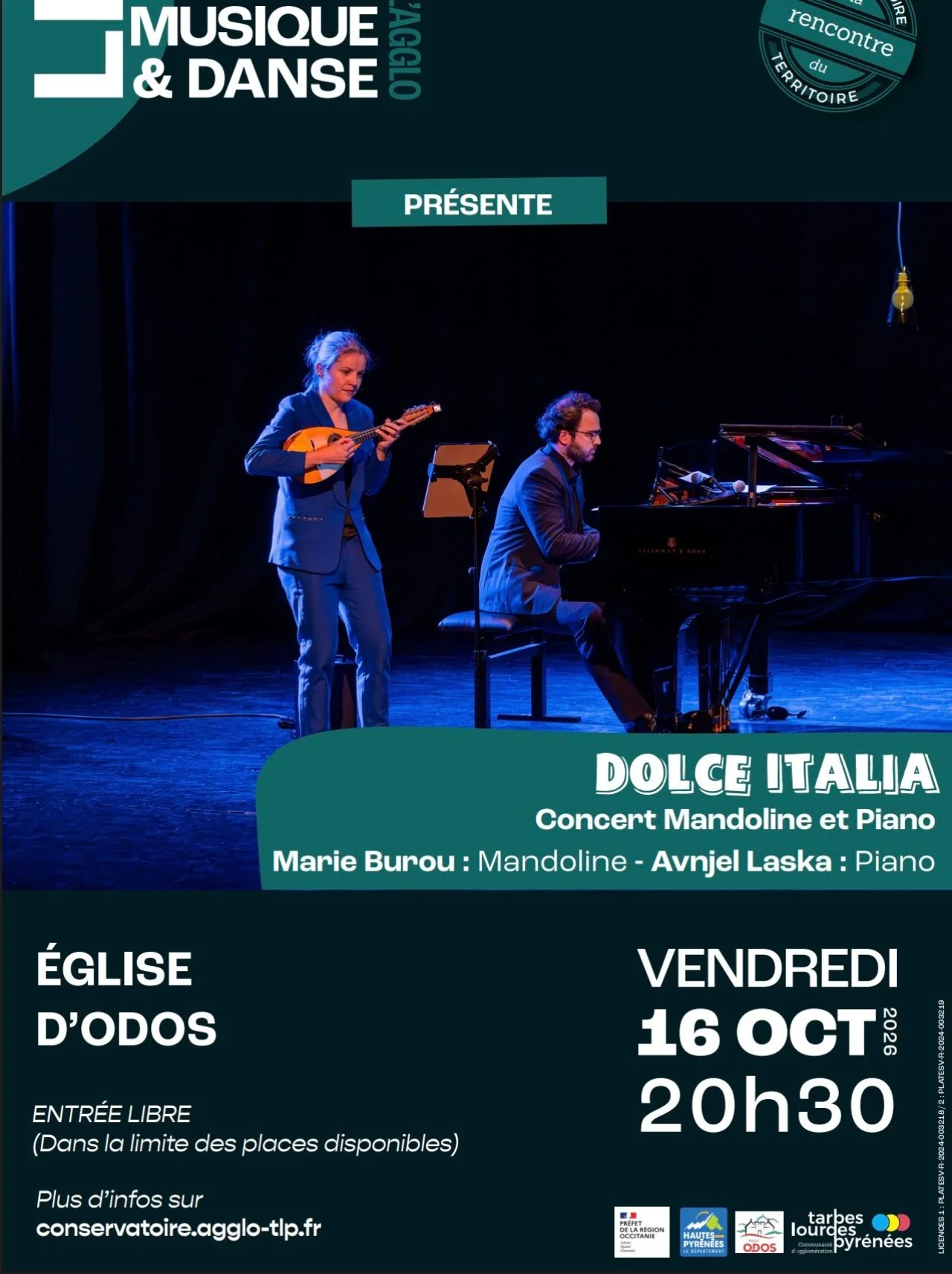 Demain, nous jouerons avec l&rsquo;ami @avnjel_laska notre programme Dolce Italia dans le cadre des Rencontres du Territoire de la CA Tarbes-Lourdes-Pyrenees !

✧ ✧ ✧ ✧ ✧
Tomorrow, we&rsquo;ll be performing our &ldquo;Dolce Italia&rdquo; program with