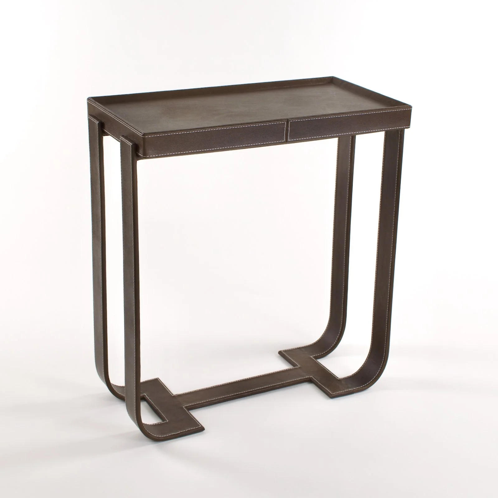 Monty sidetable_Brown leather - 1.jpeg