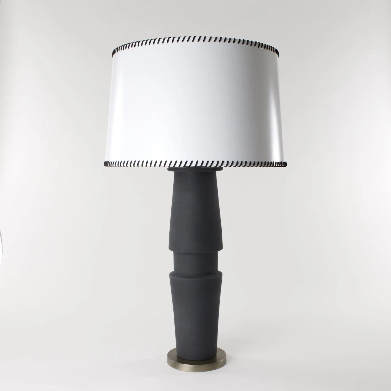 Lars table lamp_Graphite_Laced shade - 1.jpeg