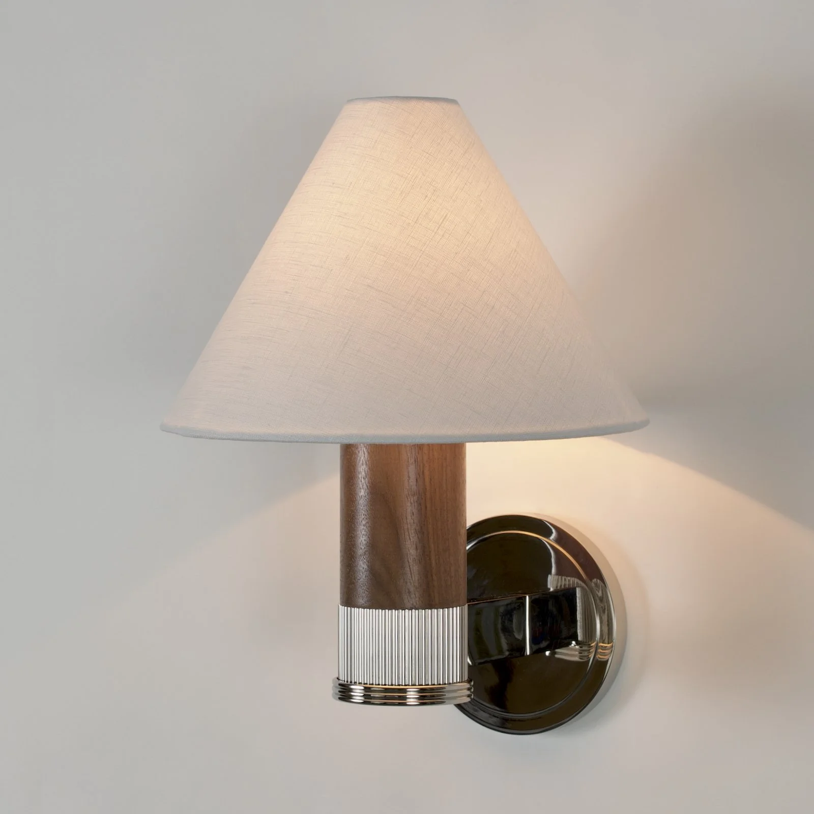 Aldo sconce_Light Walnut_Polished Nickel_Oyster linen - 1.jpeg