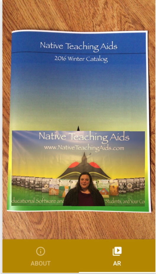 Native Teaching Aids Augmented Reality App