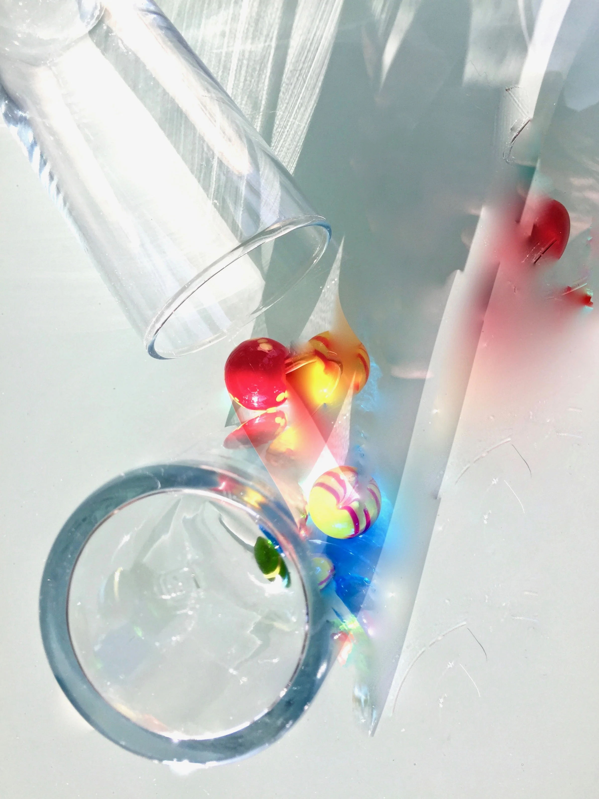 Knife And Glass (30X40)