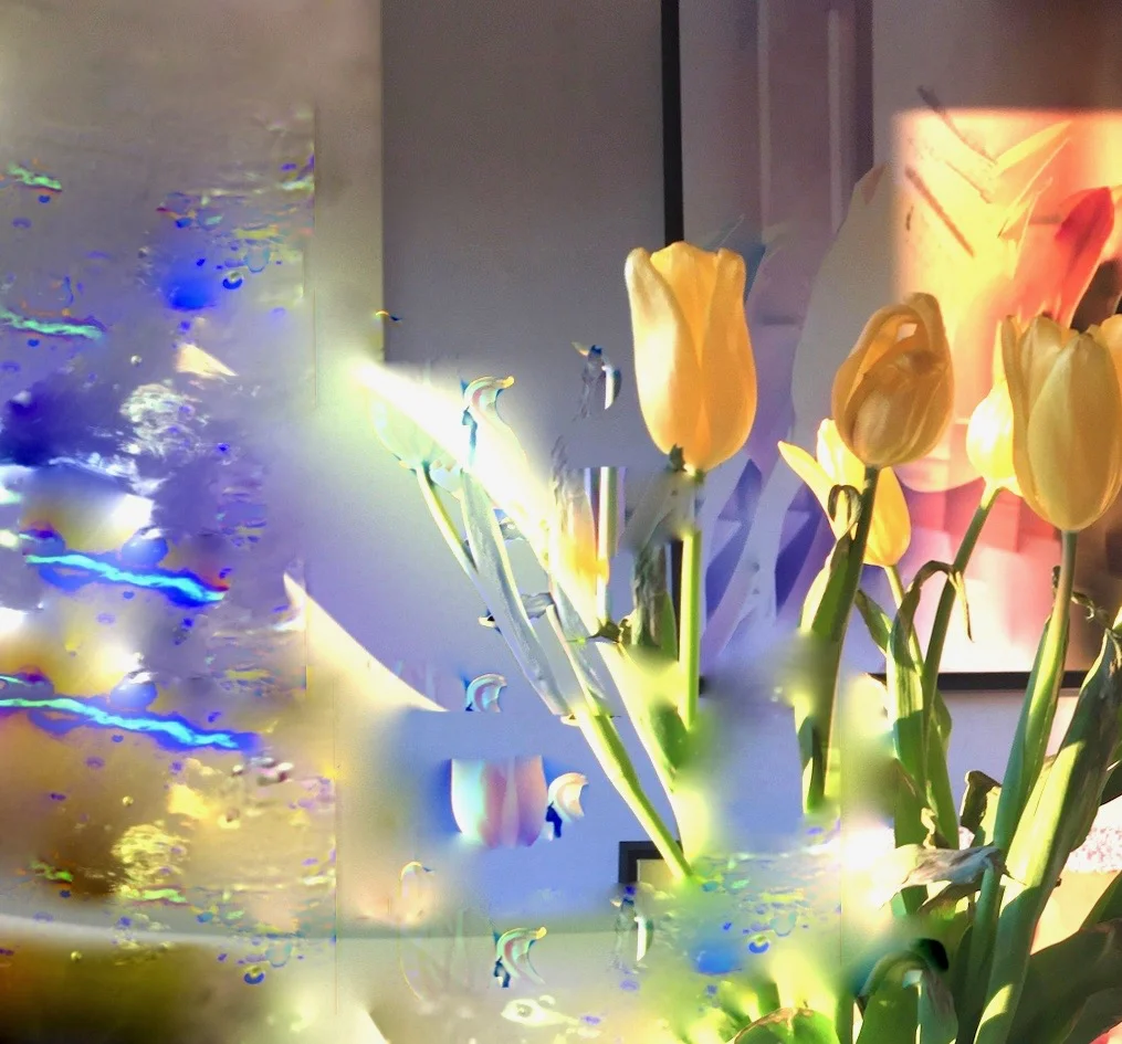 The energy Of Tulips (30X30)