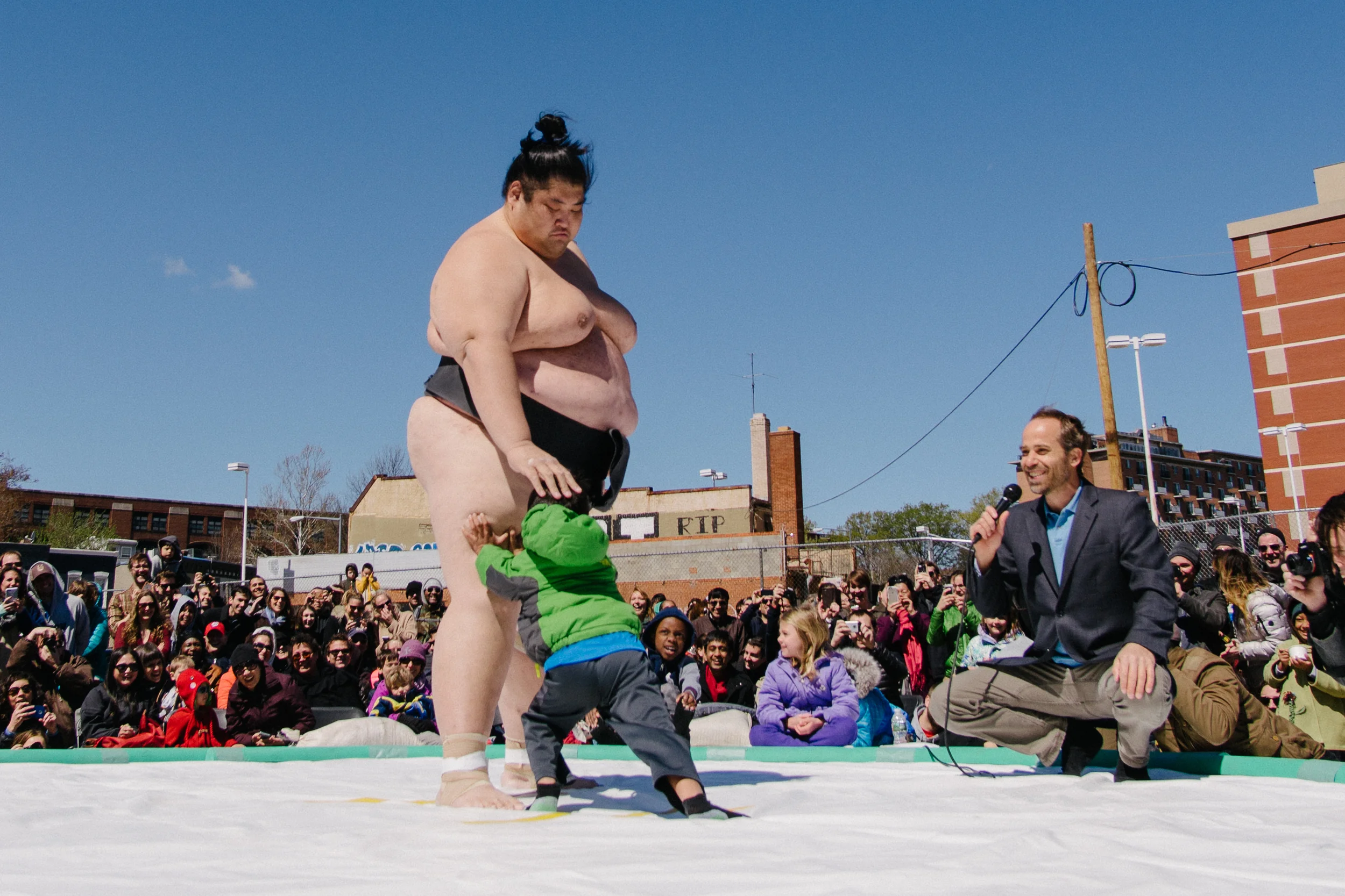 Sumo Sunday @ Atlantic Plumbing Lot, Shaw