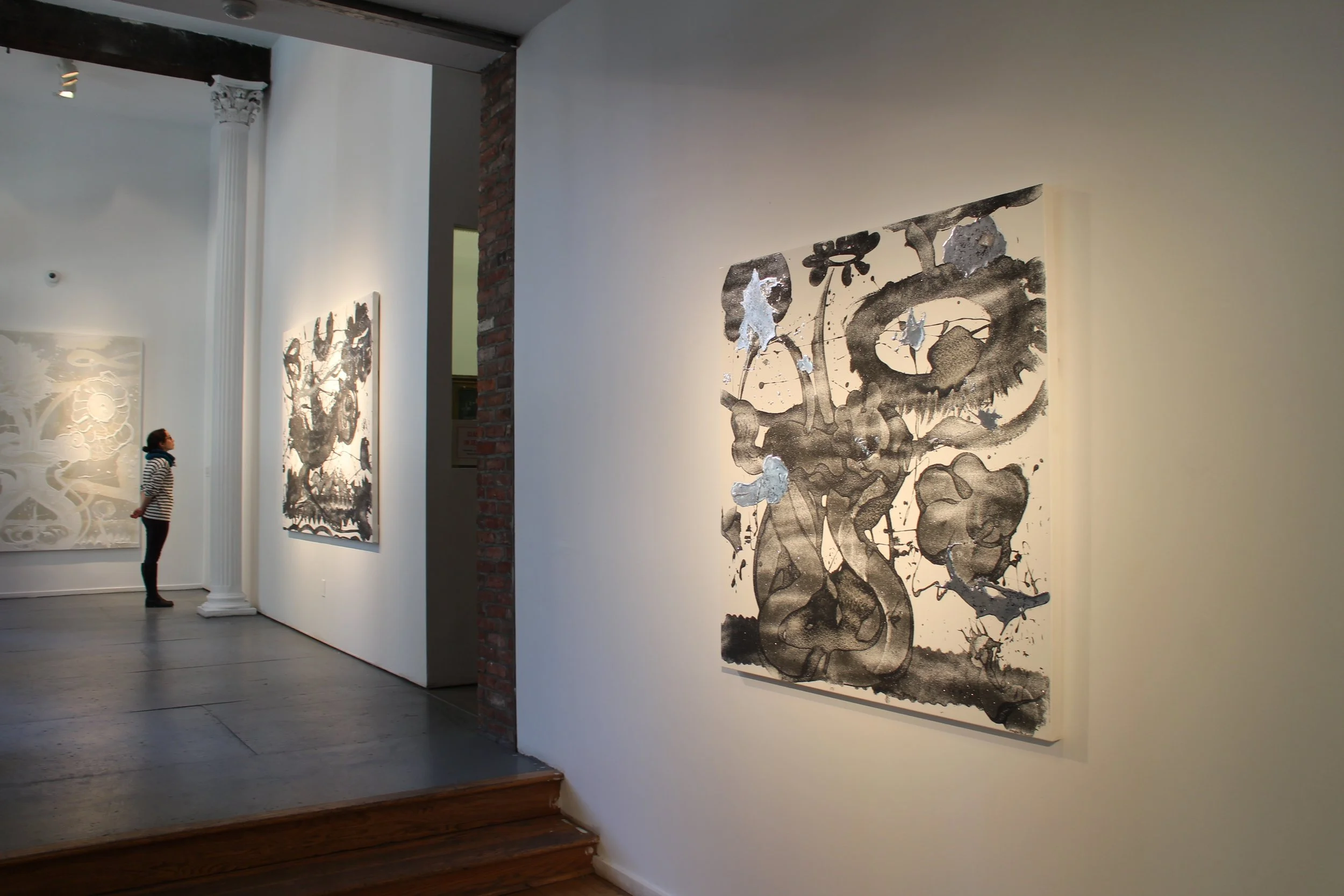 Installation at New York Academy of Art, 2017.