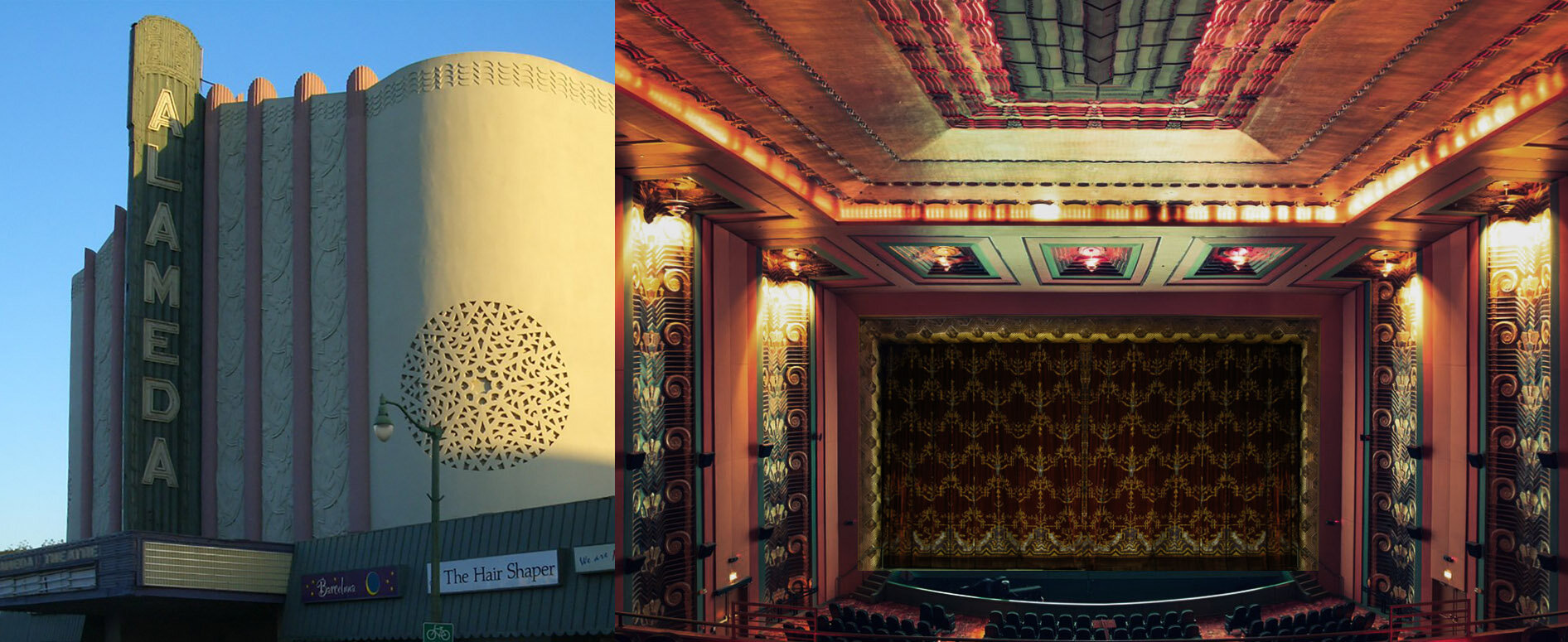 Vintage California Theaters Larry Hausen - Ruffhaus Design Studio