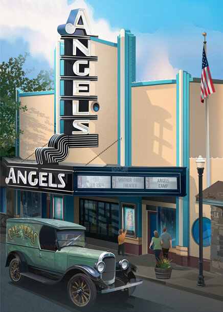 Angels Theatre, Angels Camp, California
