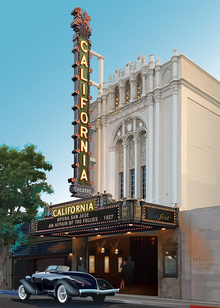 California Theatre, San Jose, California