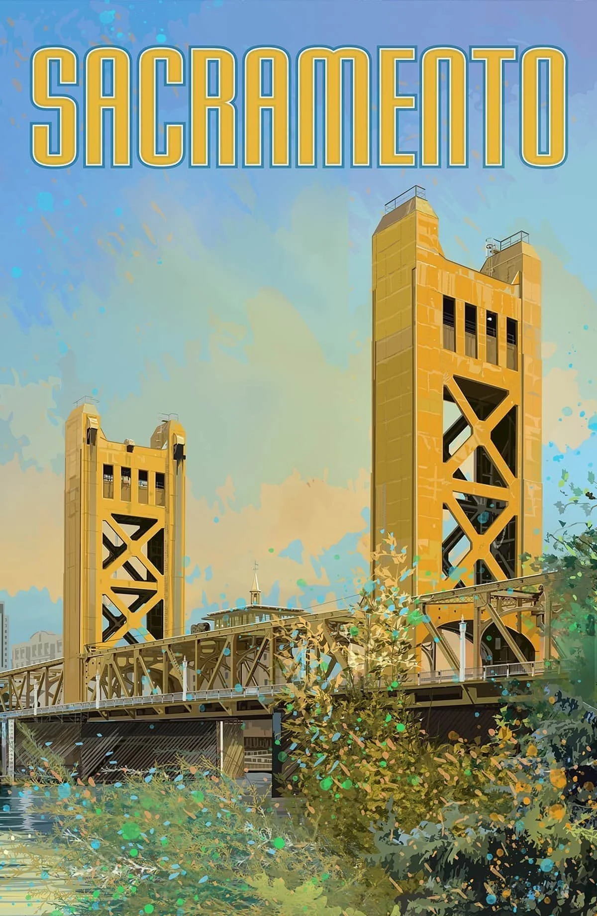 Sacramento Tower Bridge