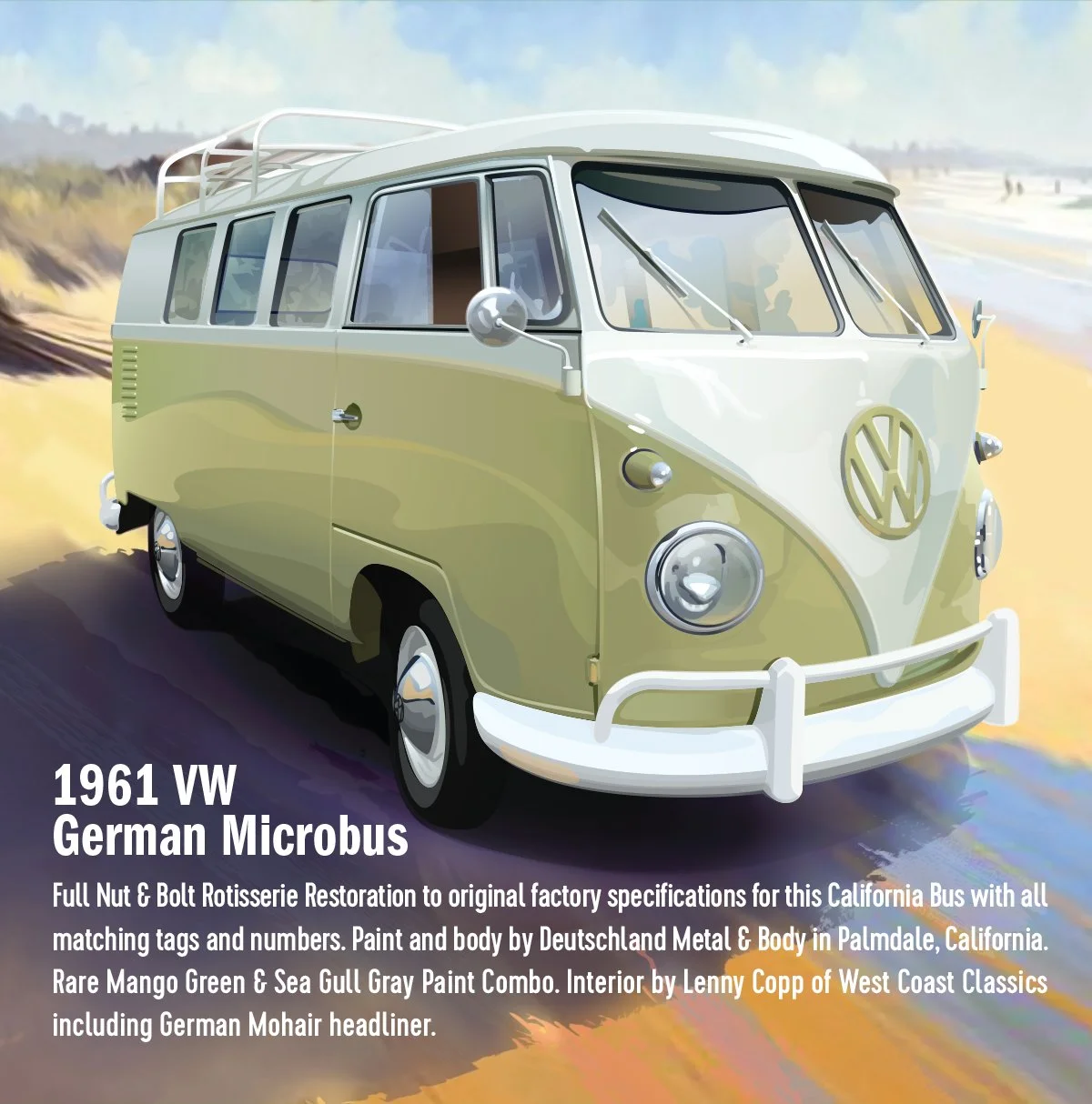1961 VW German Microbus