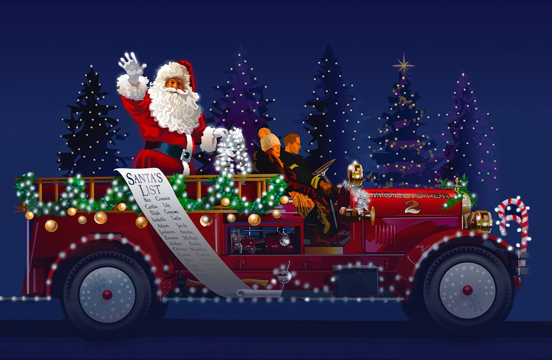 Santa's Firetruck