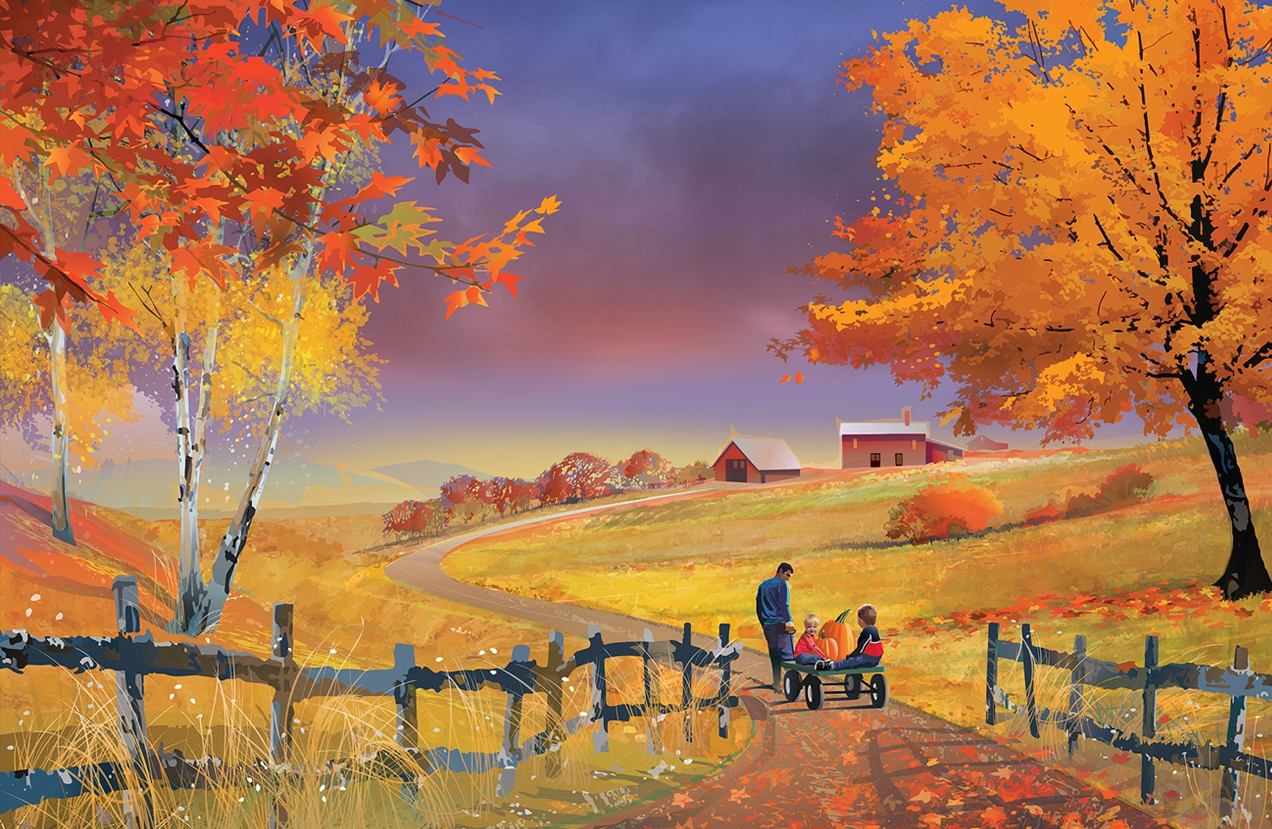 Pumpkin Wagon