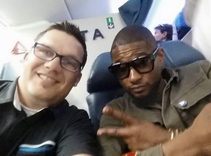Secret Formula: Upgrade to first class, meet Usher. It's that simple. 