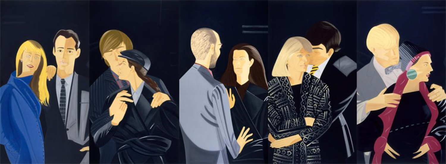  Pas de Deux (1983). Oil on Canvas, 132x360 inches. Colby College Museum of Art, Waterville, ME. 