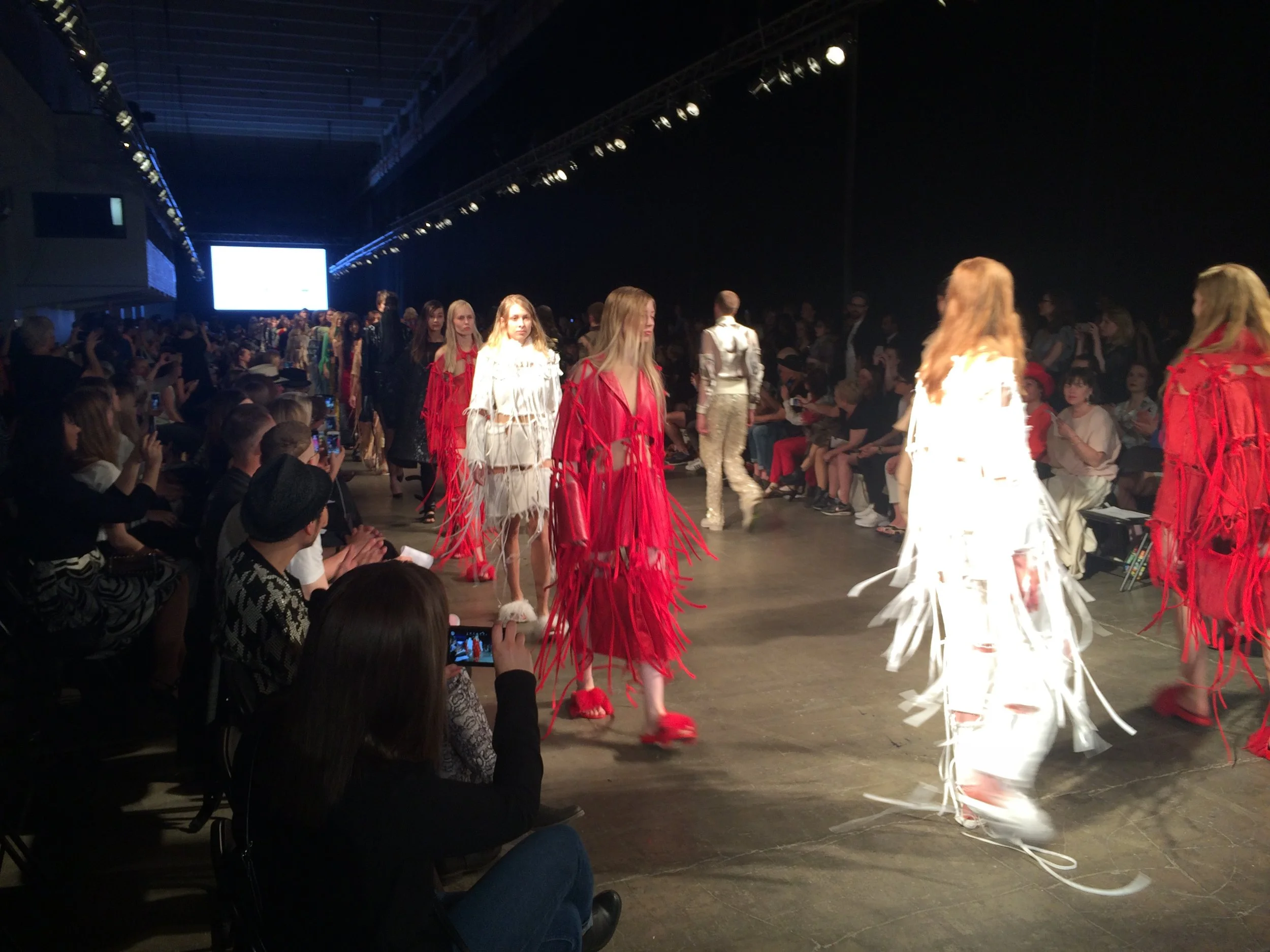  ‘Näytös’, the annual fashion show of Aalto ARTS (May 2016). Photo courtesy the authors. 
