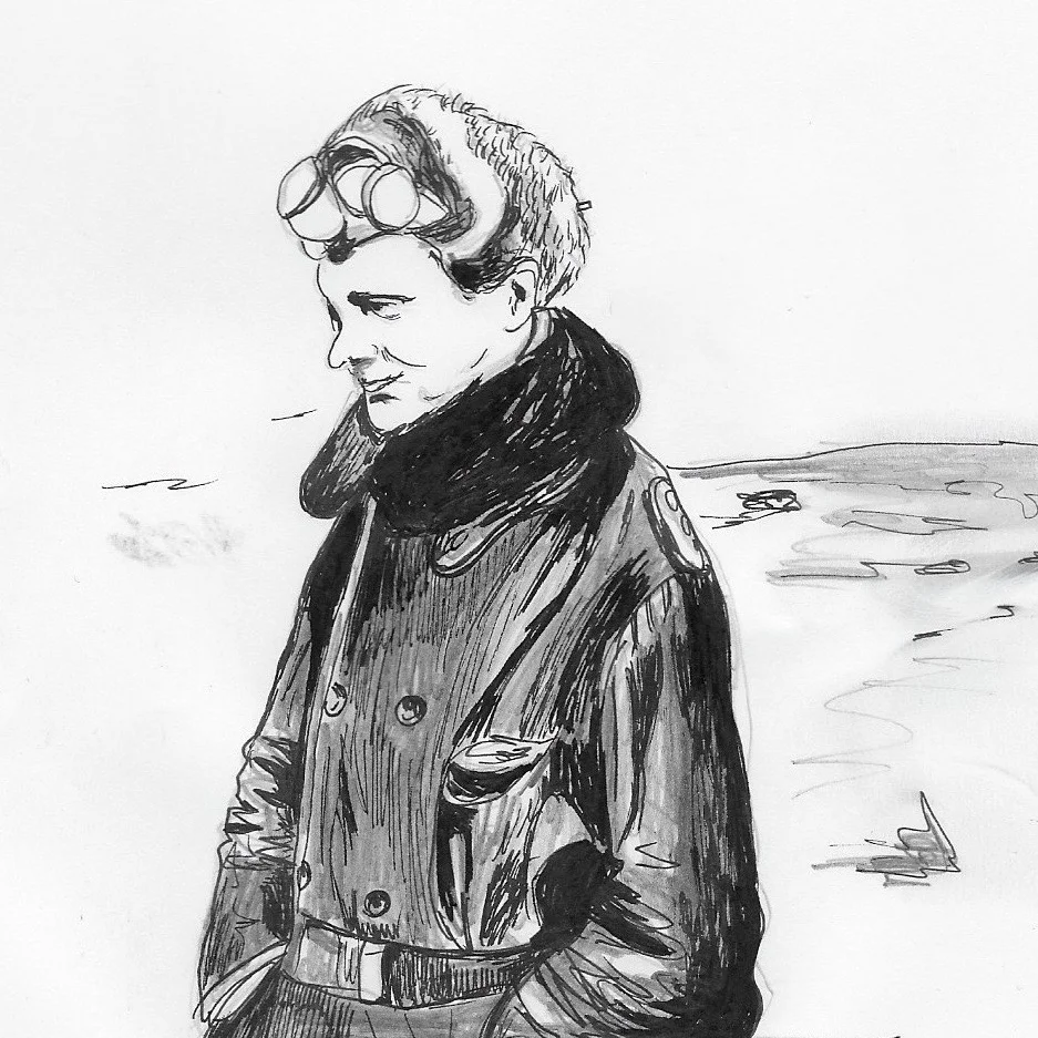 Looking Cool in Black Leather