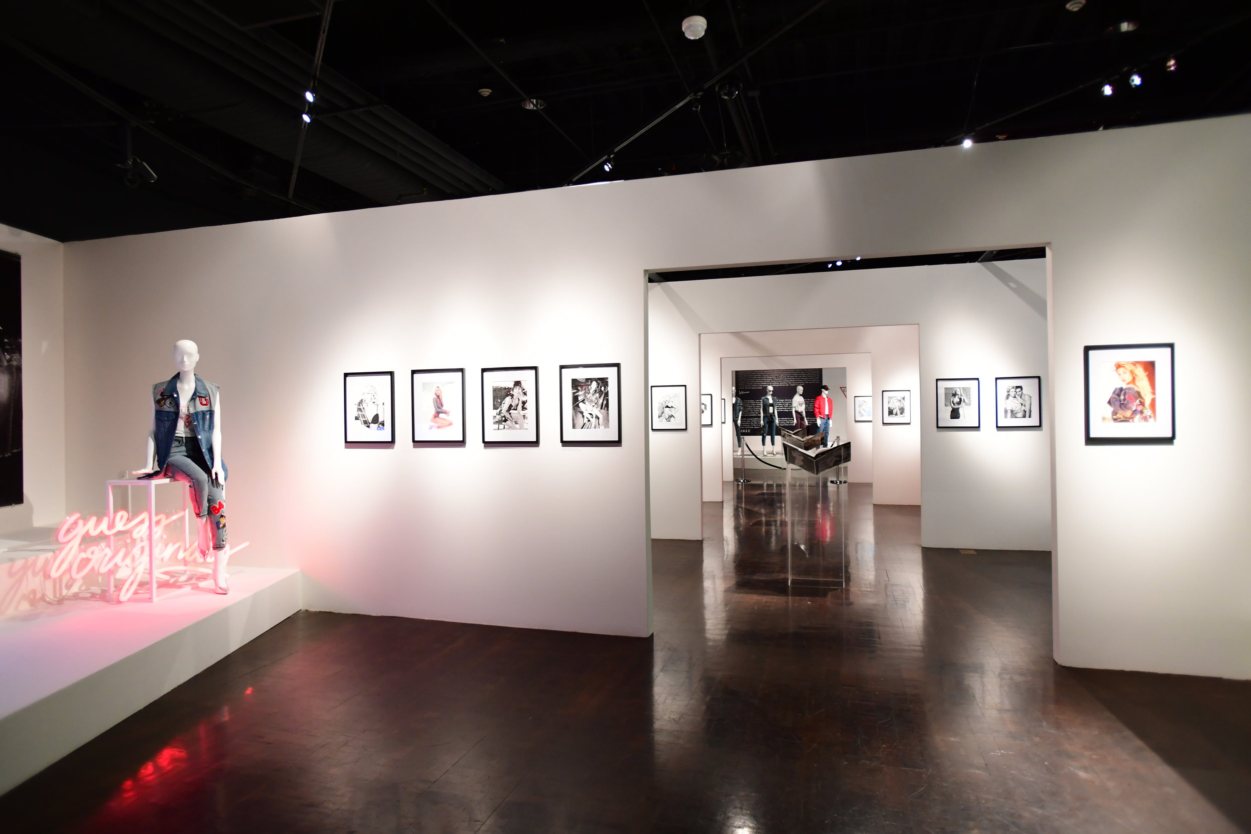  Installation shot, GUESS: 35 Years &amp; Still Dreaming. Copyright FIDM. Image courtesy FIDM. 