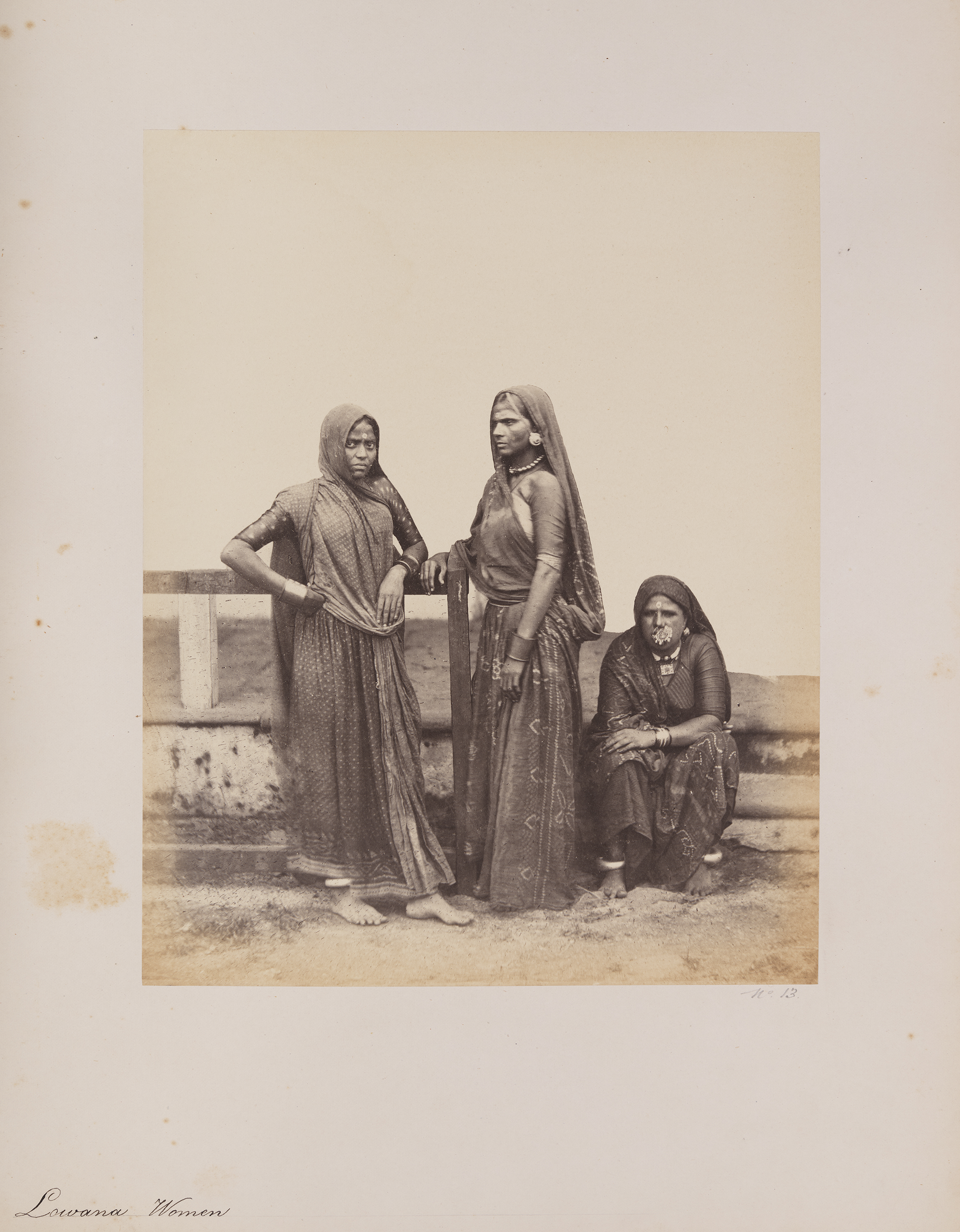  "Lowana Women" by William Johnson from  Photographs of Western India. Volume I. Costumes and Characters  (1855-1862). Image from  Wikimedia Commons  courtesy Southern Methodist University, Central University Libraries, DeGolyer Library, 