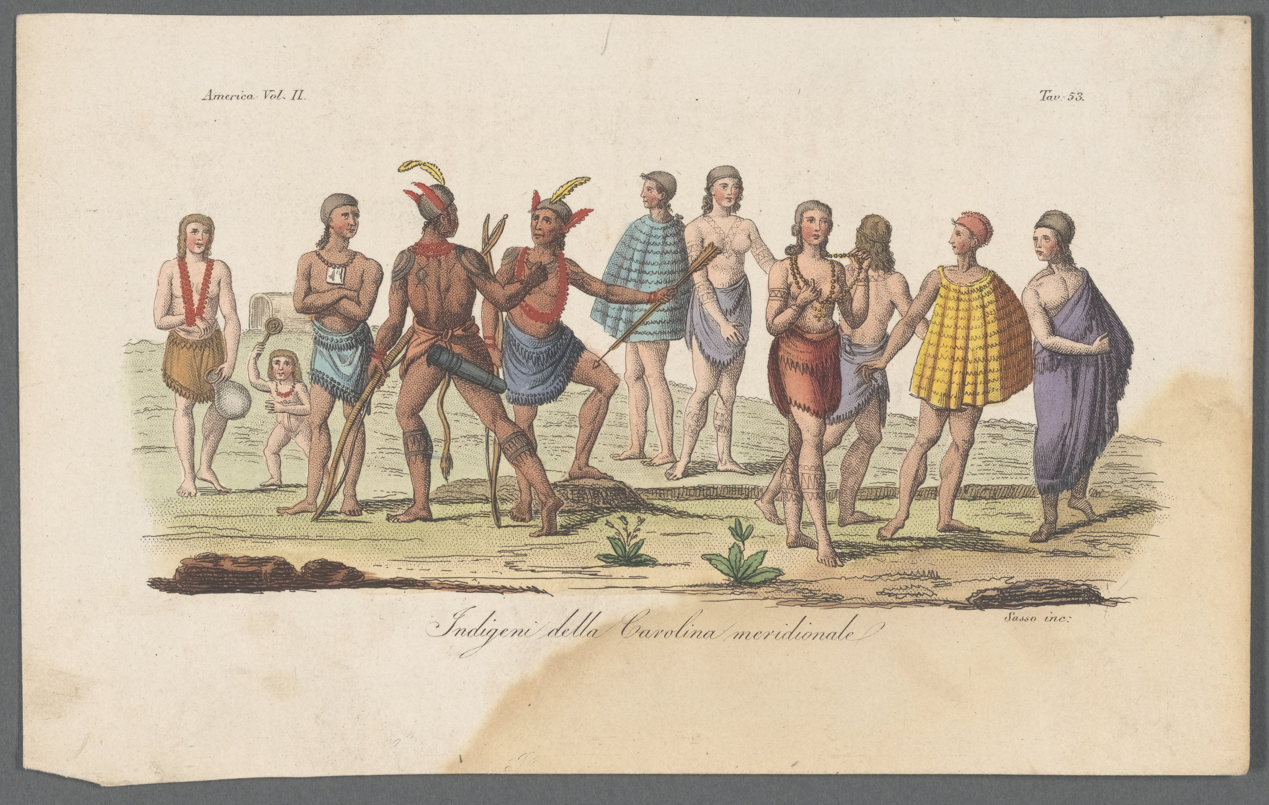  A keyword search for the word “garb” in the New York Public Library’s Digital collections yields this image, among others. “Folk and Ethnic Costumes” from Gleason's Pictorial Drawing-Room Companion, 1837. Vieillard-Duverger, Louis-Camille-Eugène (Ar