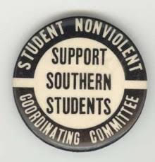  Fig. 5. Student Nonviolent Coordinating Committee Button, circa, 1964. Image courtesy of the author. 