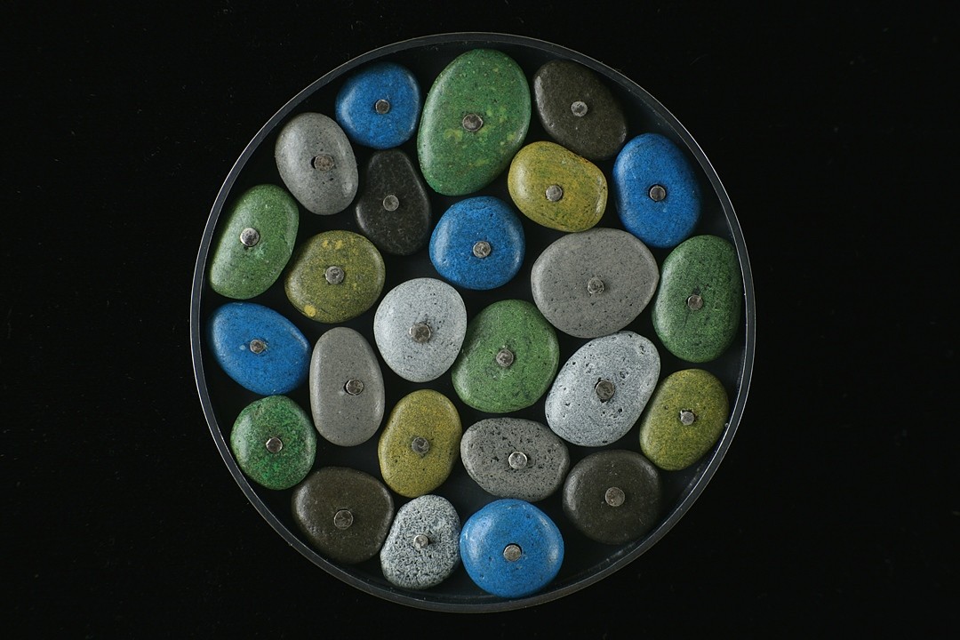 blue series brooch