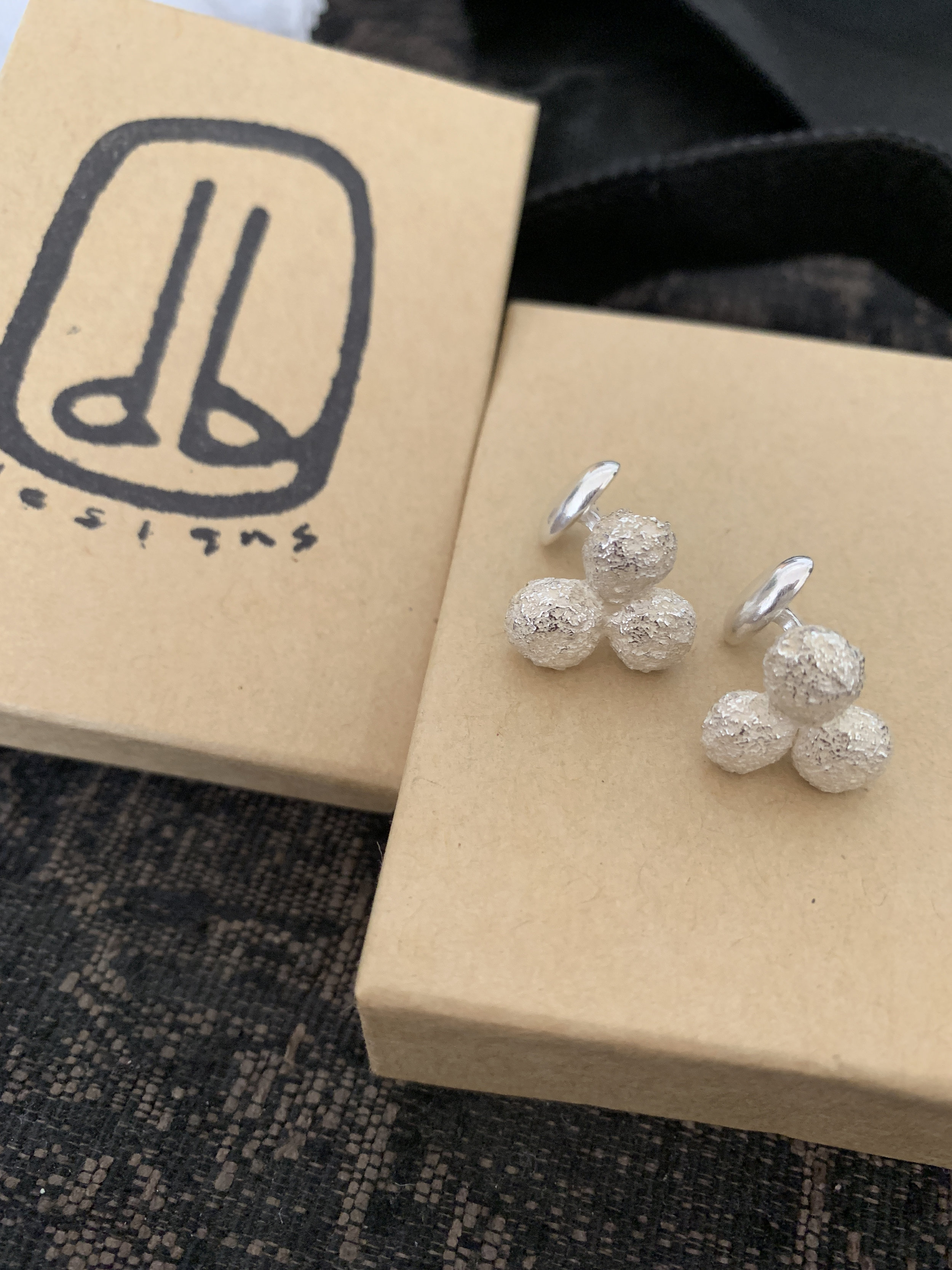 custom made sterling silver cufflinks