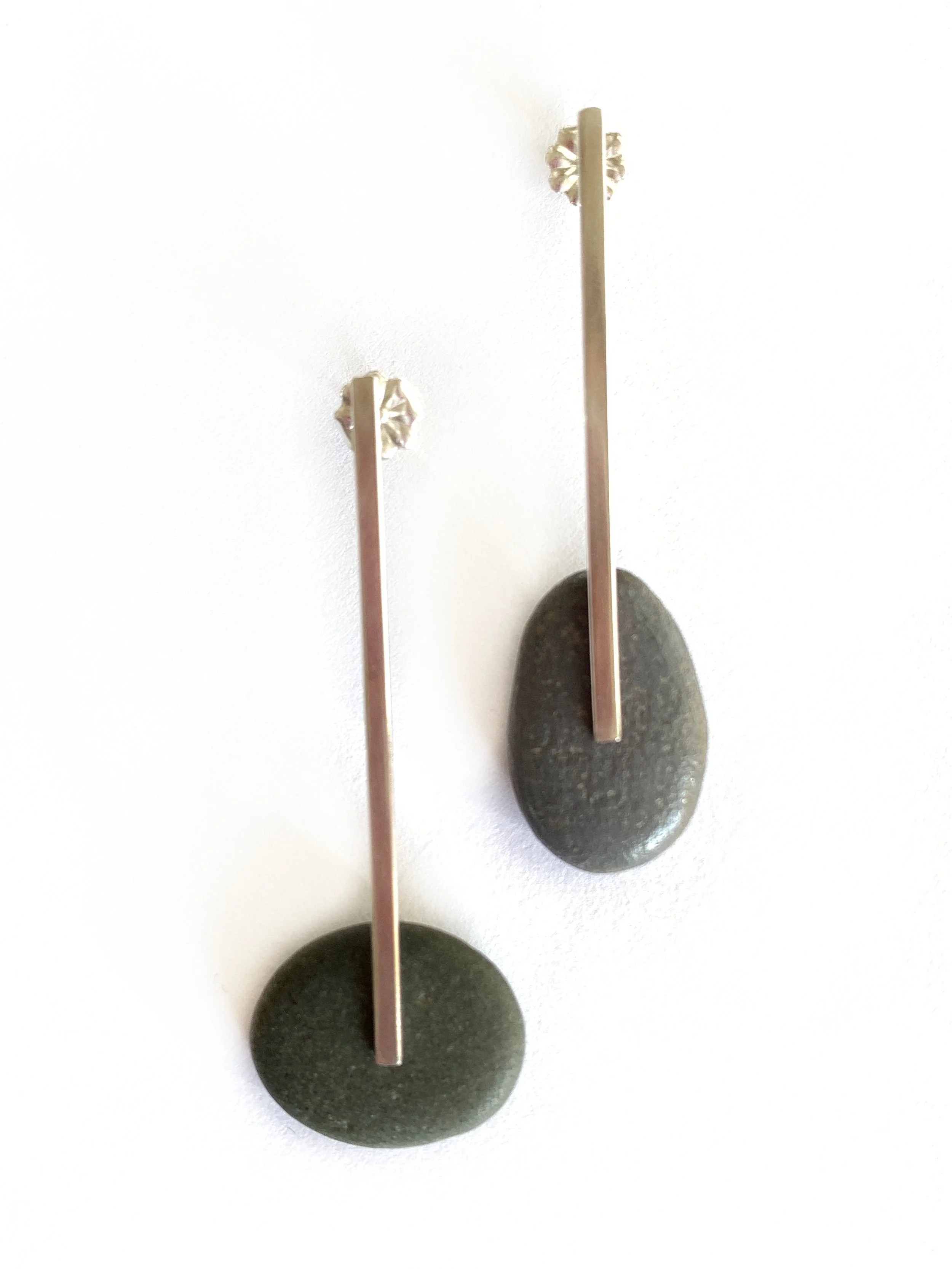 asymmetric rock earrings.jpg