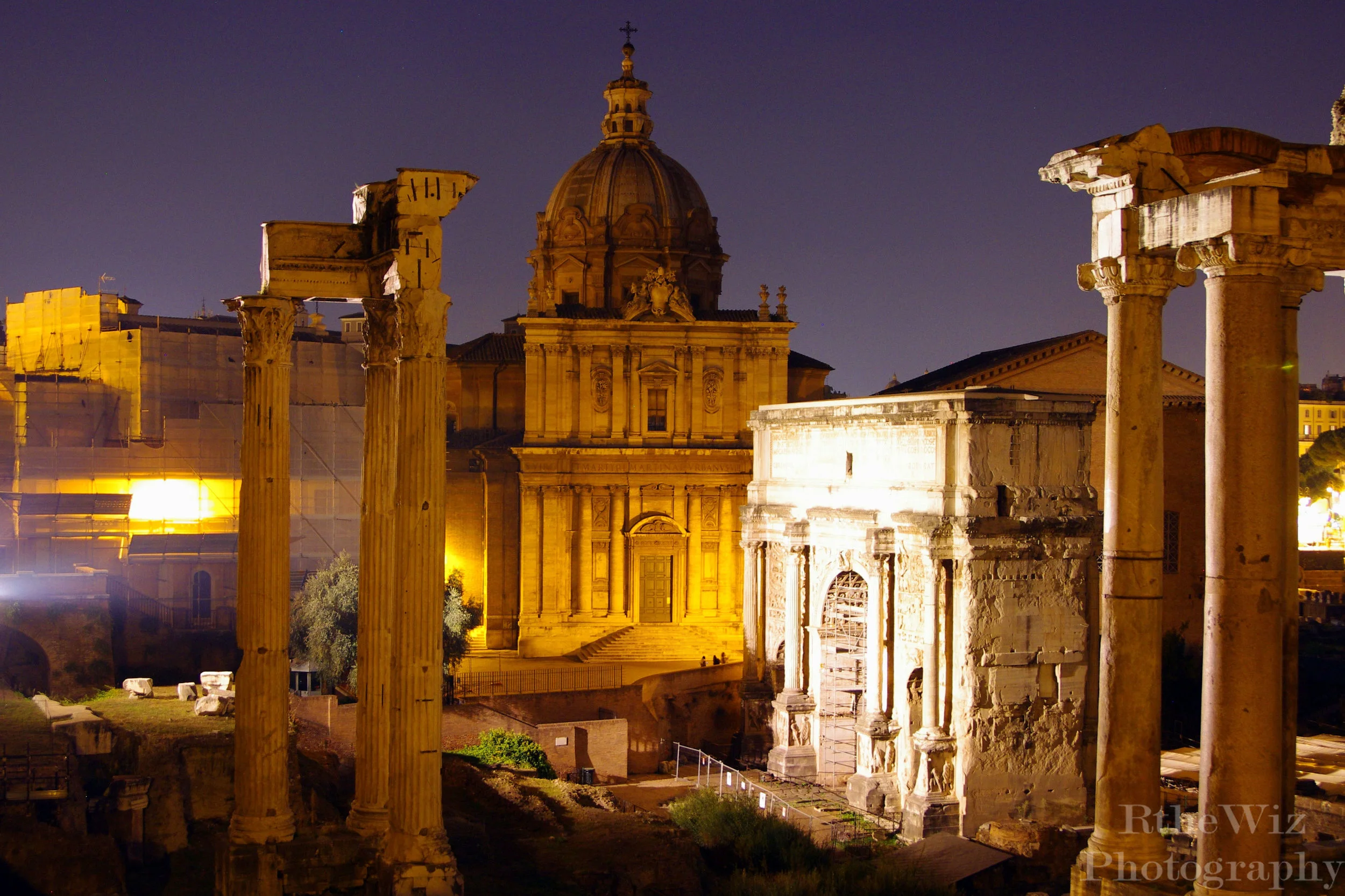Arch of Septimius Severus - Rome, Italy