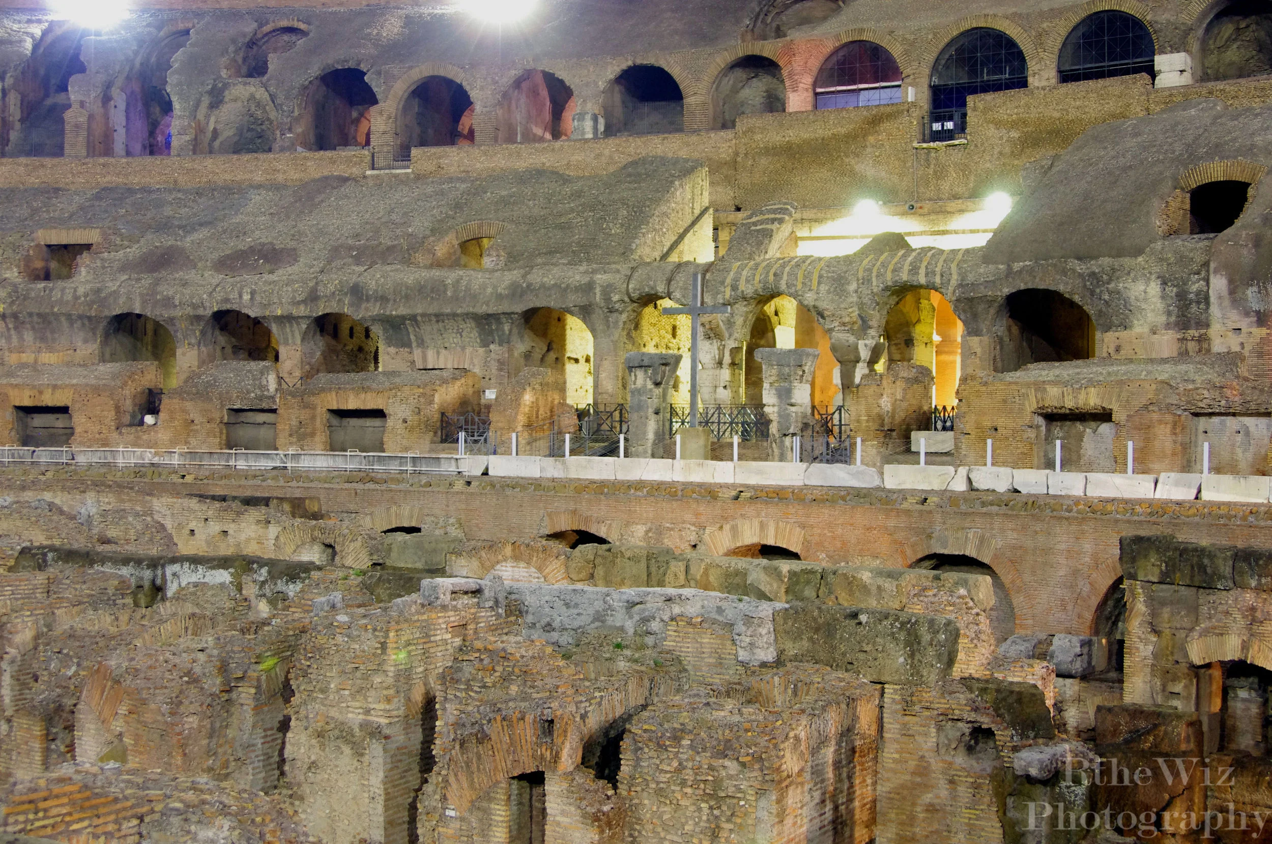 Colliseum at Night - Rome, Italy