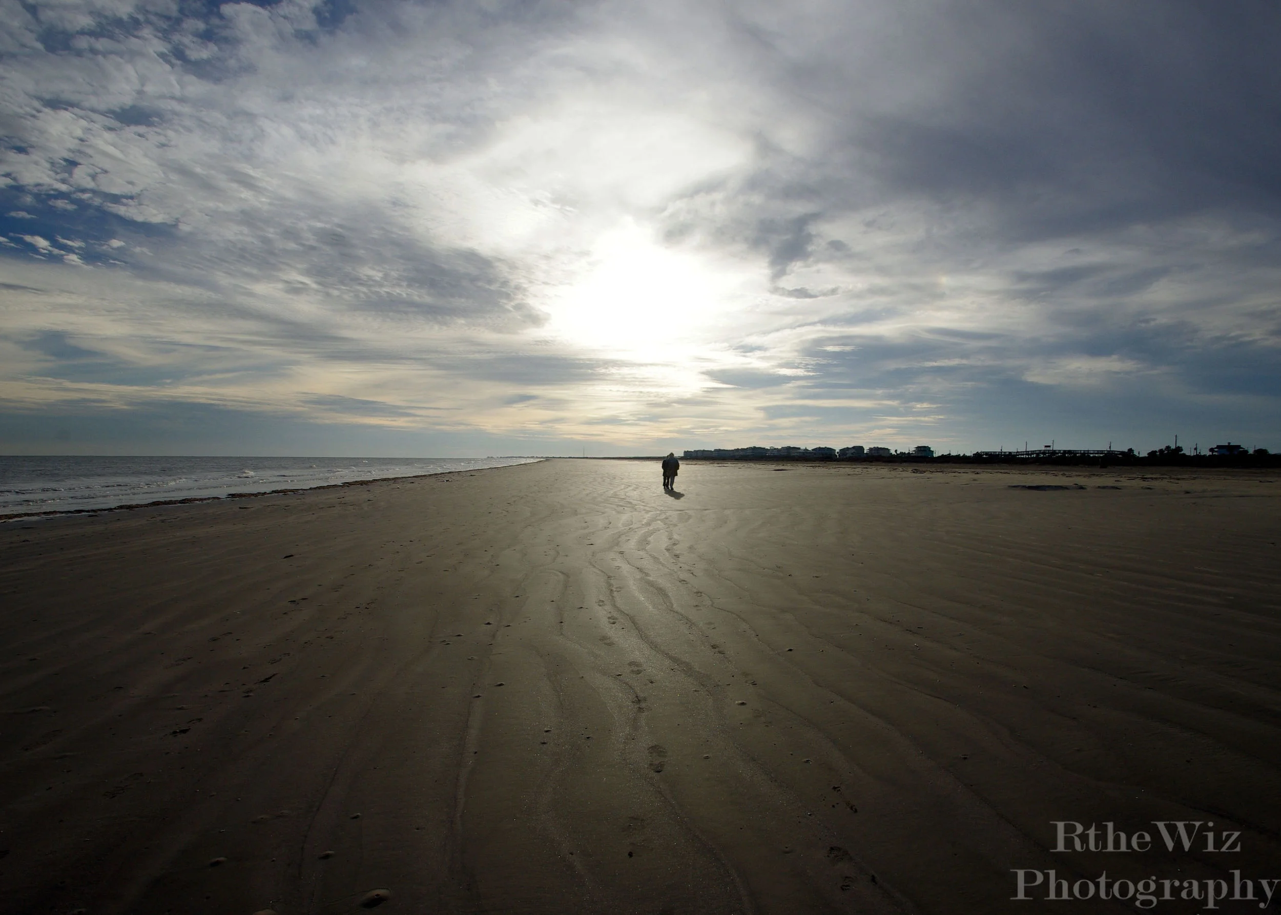 Galveston, Texas sunset