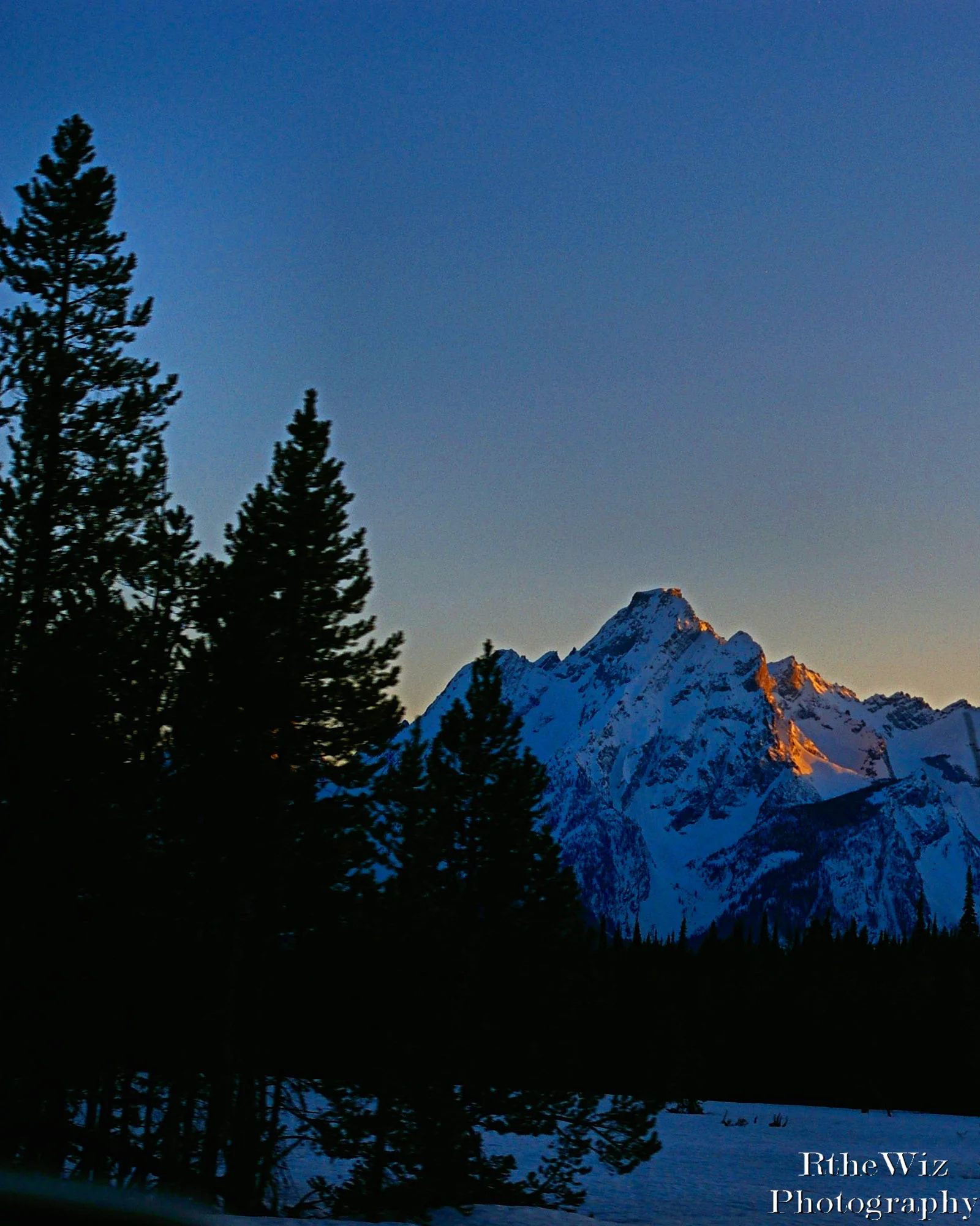 Yellowstone - In the evening.