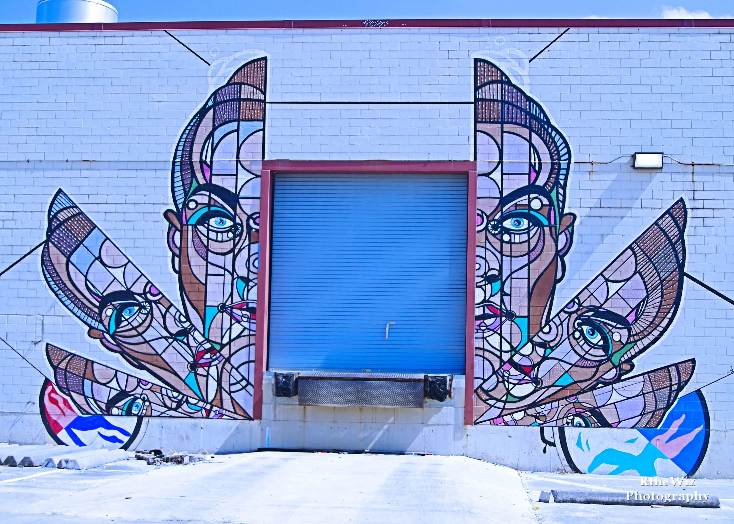 A loading dock near Saint Arnold's Brewery