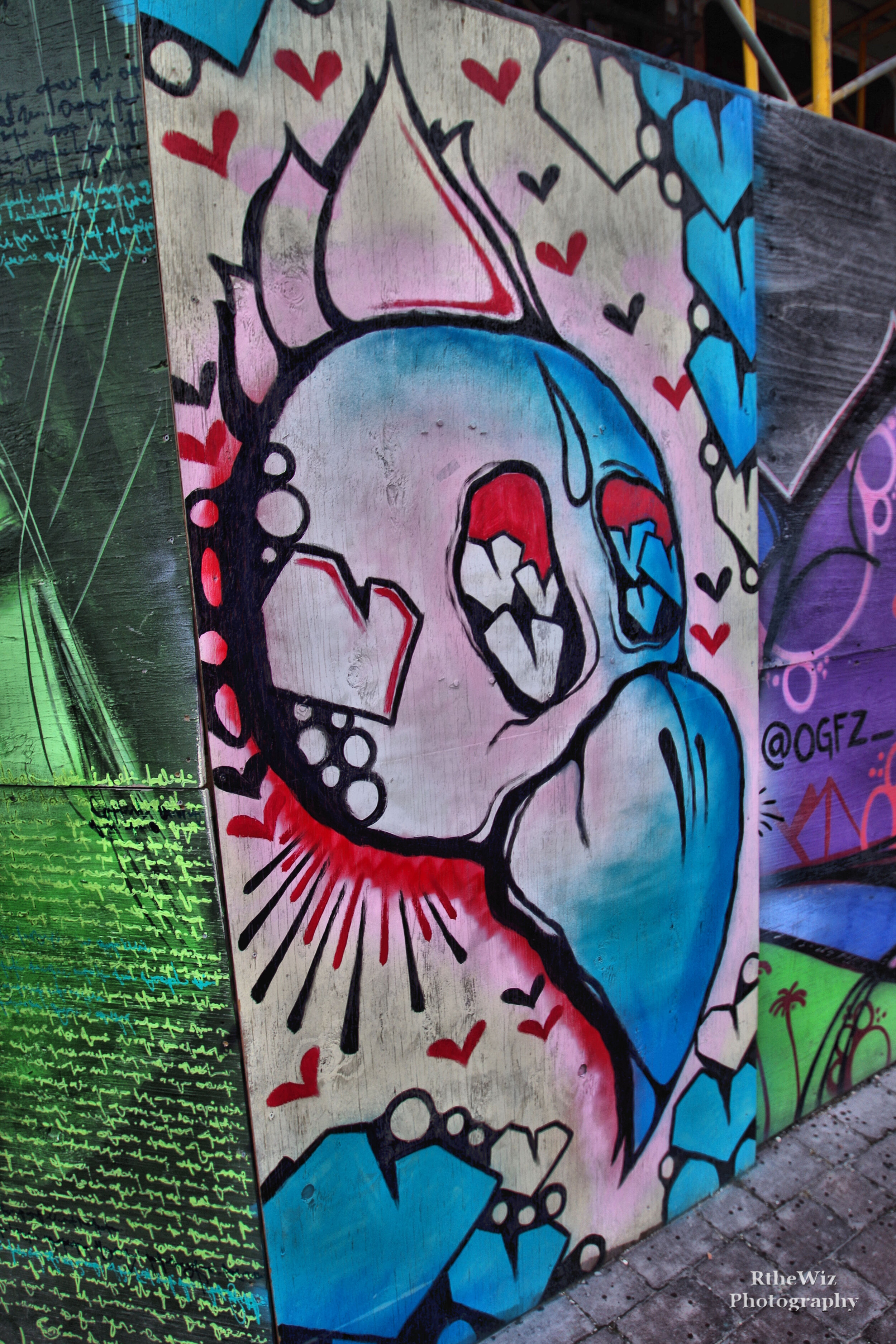 Always be ready for art everywhere. It shows up when you least expect it.