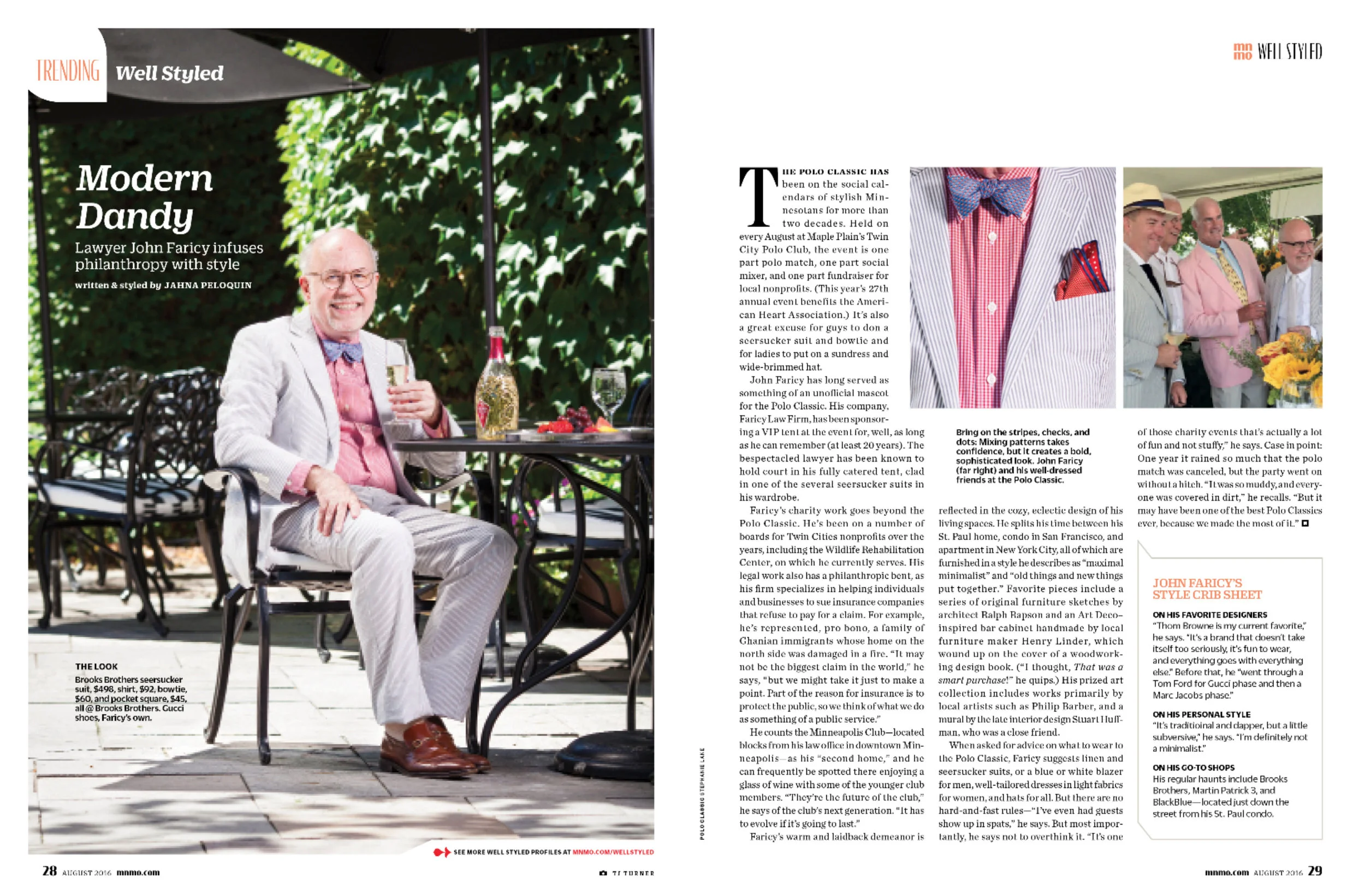 Style Profile: John Faricy