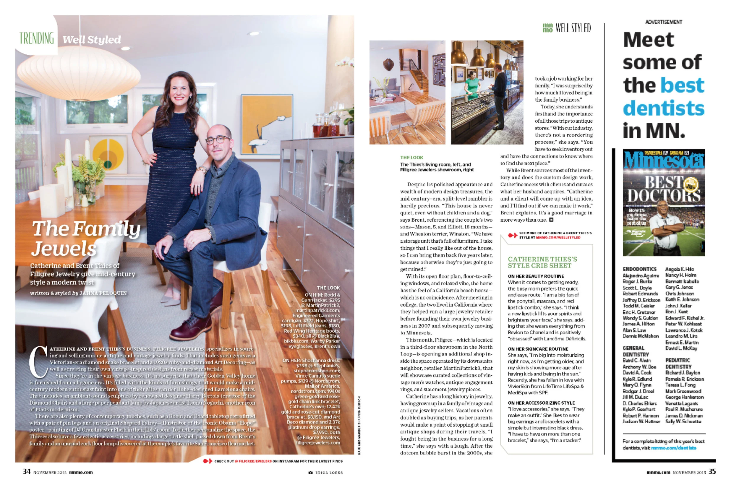 Style Profile: Catherine and Brent Thies