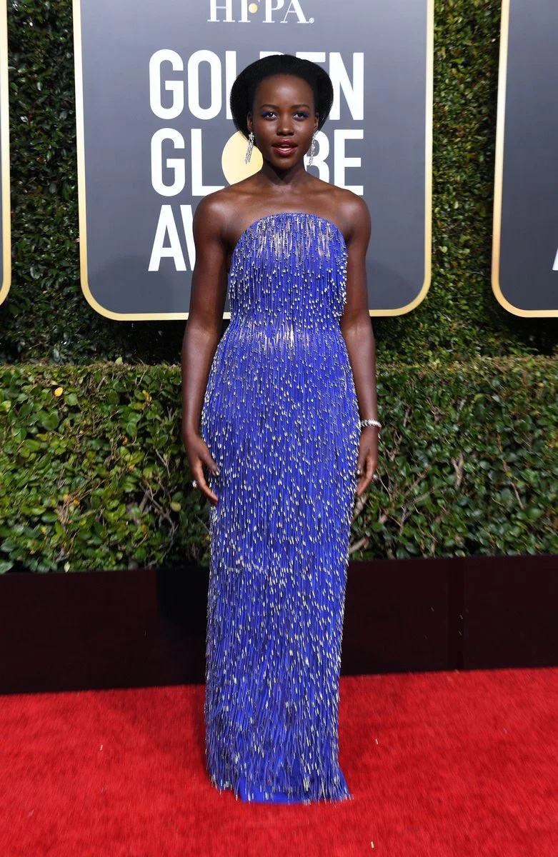 Lupita Nyong’o in Calvin Klein