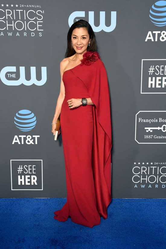 Michelle Yeoh in Marchesa