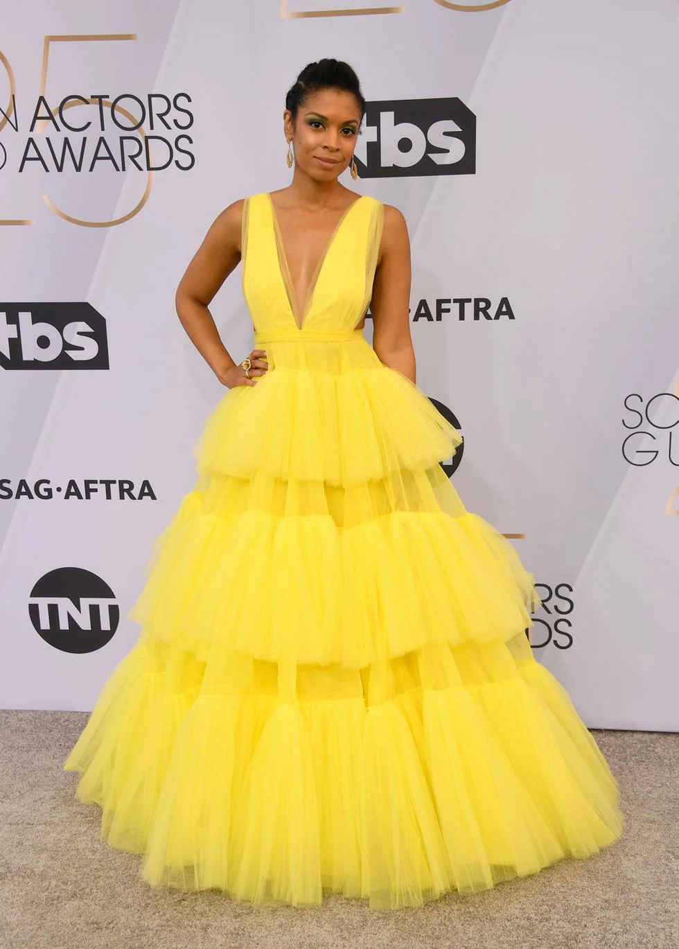 Susan Kelechi Watson In Christian Siriano